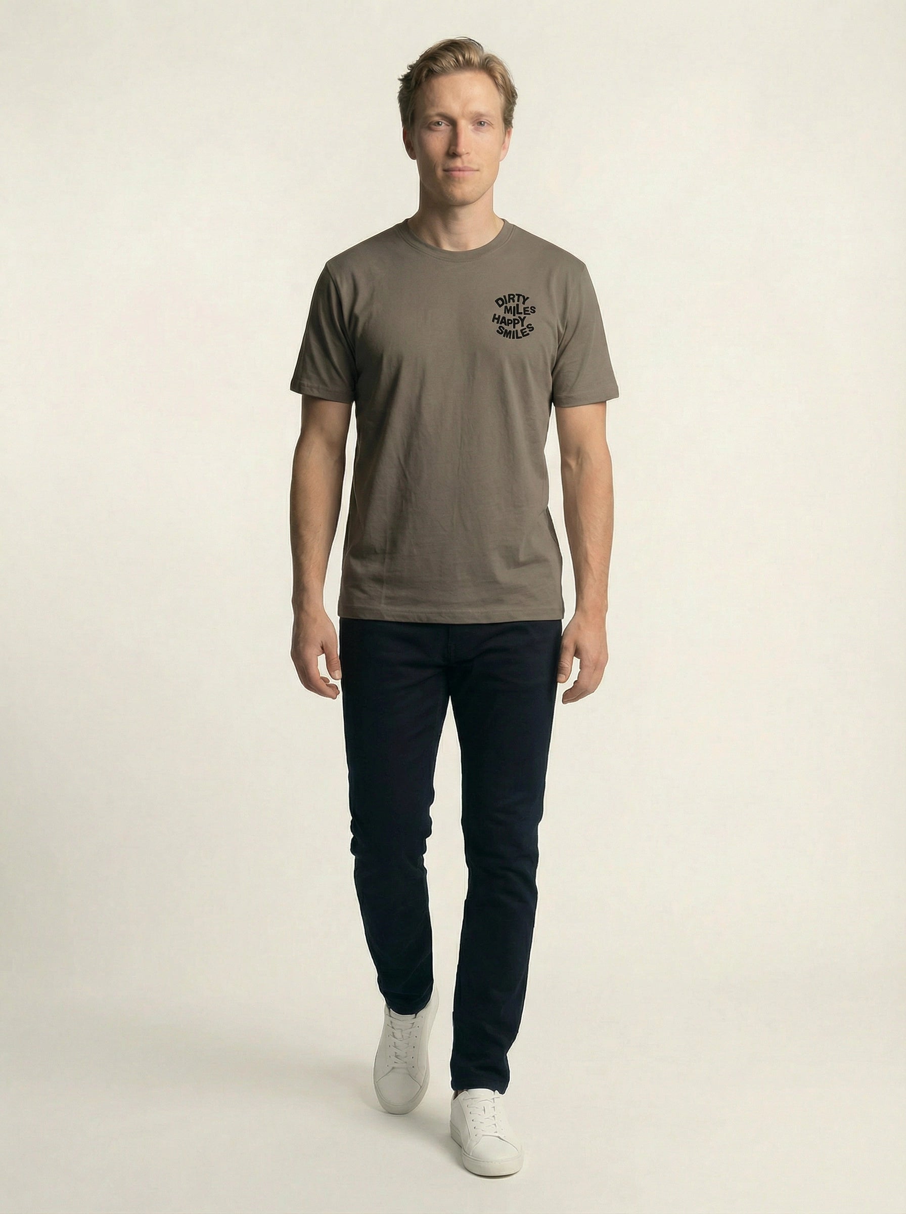 75 Smiles per Hour - T-Shirt- Brown