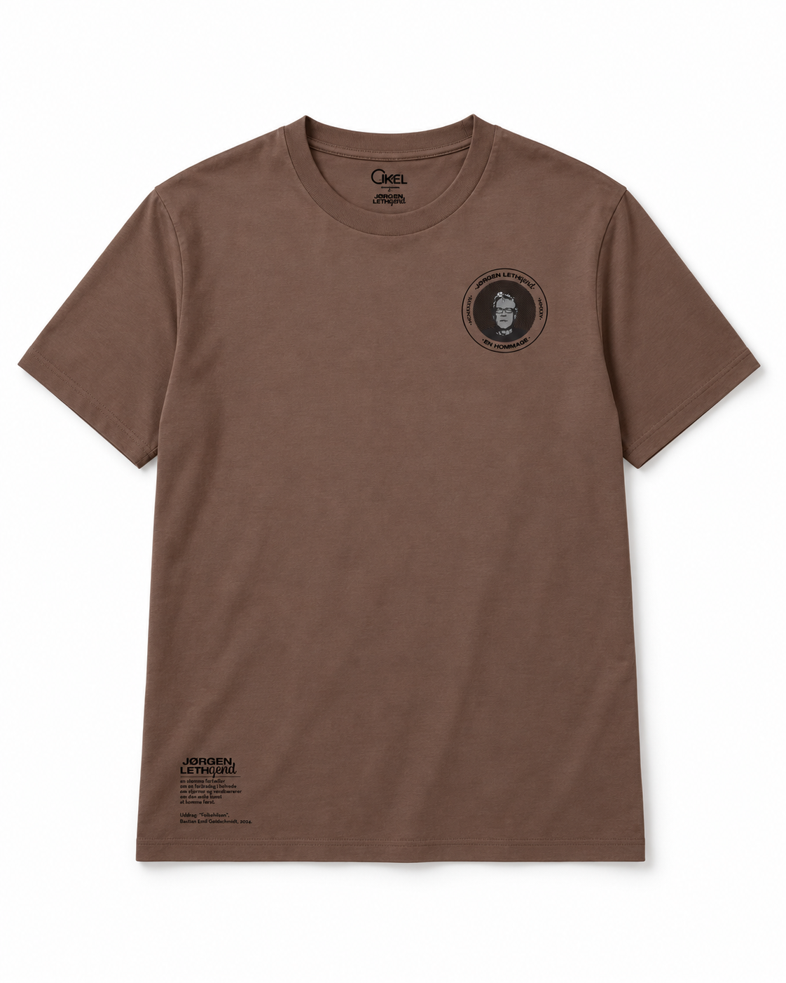 Jørgen Leth En Hommage T-Shirt Mocha