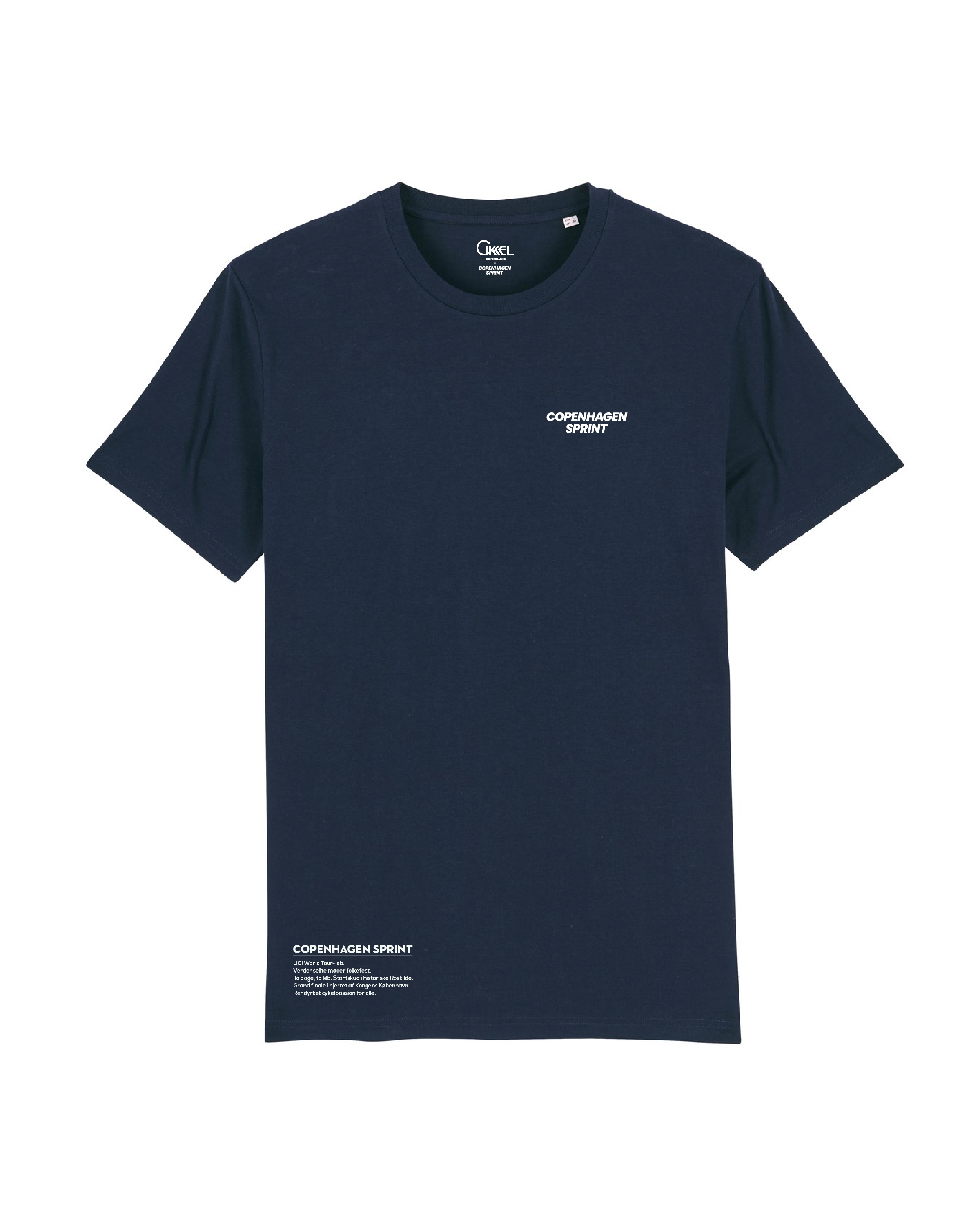 Copenhagen Sprint x Cikkel Copenhagen T-Shirt Navy