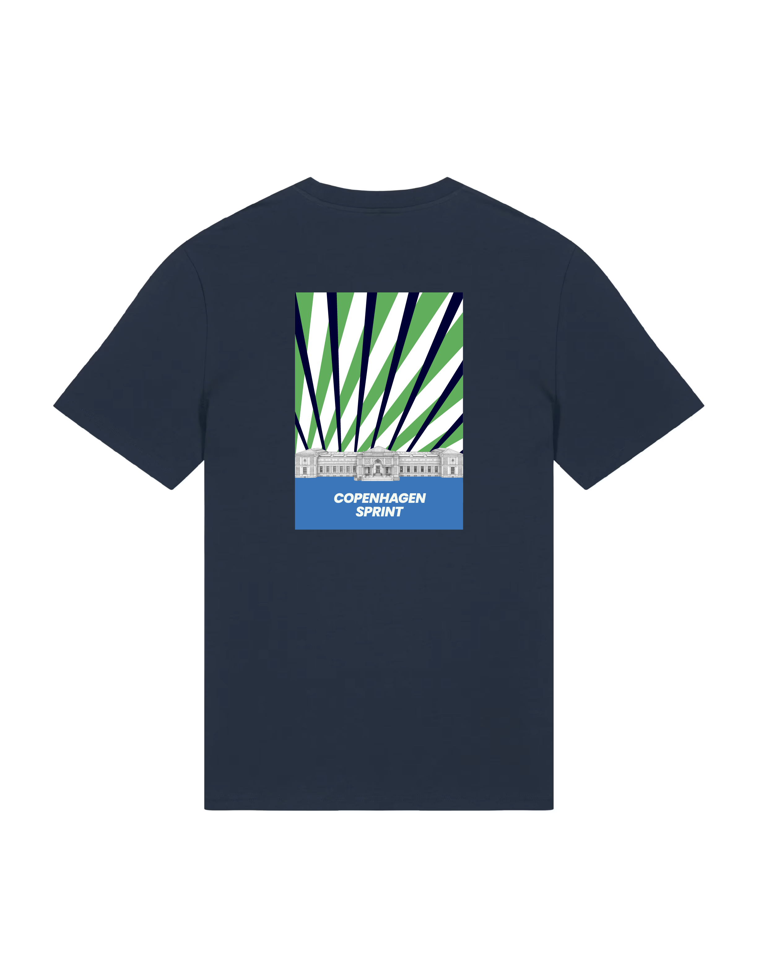 Copenhagen Sprint x Cikkel Copenhagen T-Shirt Navy