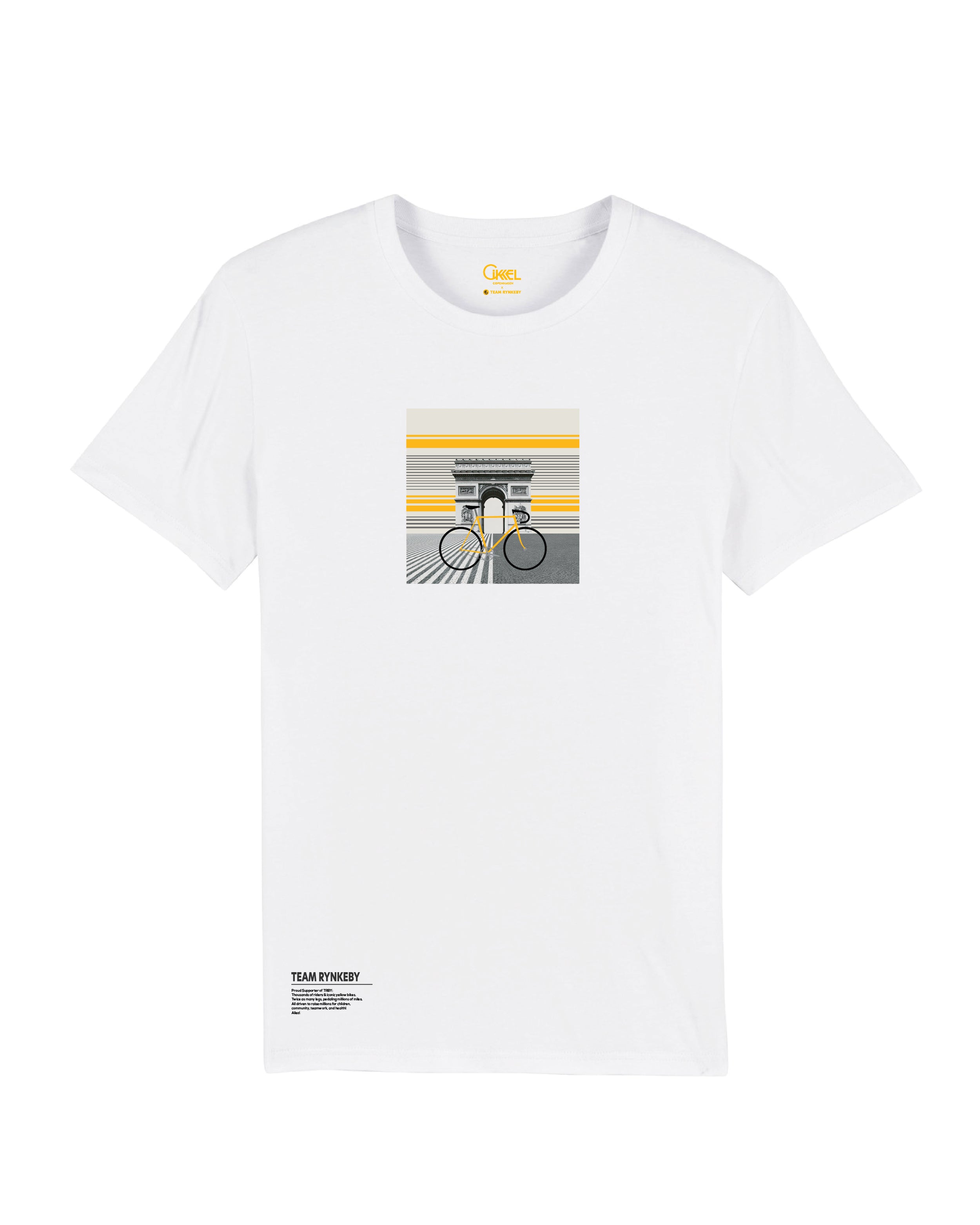 Team Rynkeby 2026 Hvid T-shirt