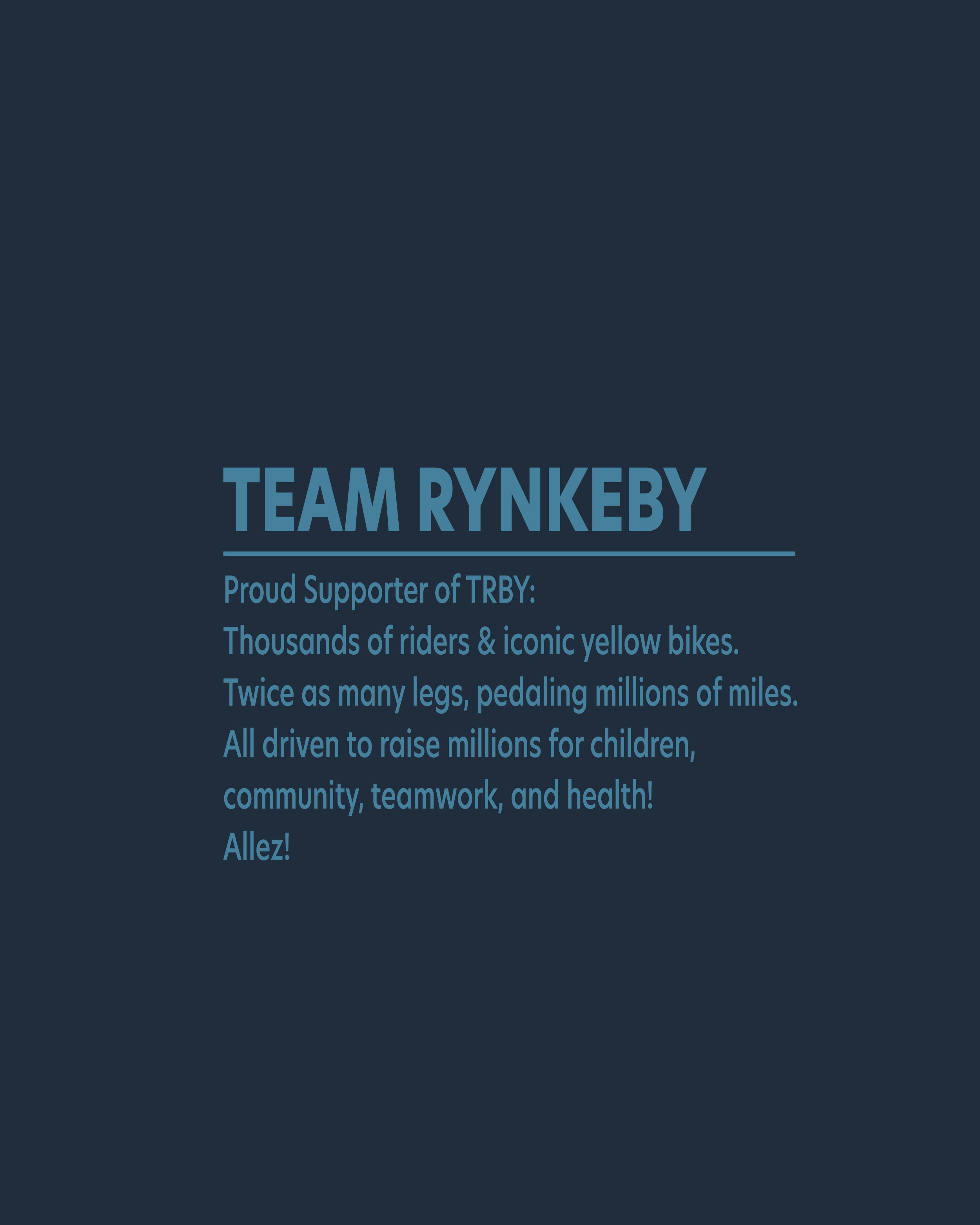 Team Rynkeby x Cikkel Copenhagen