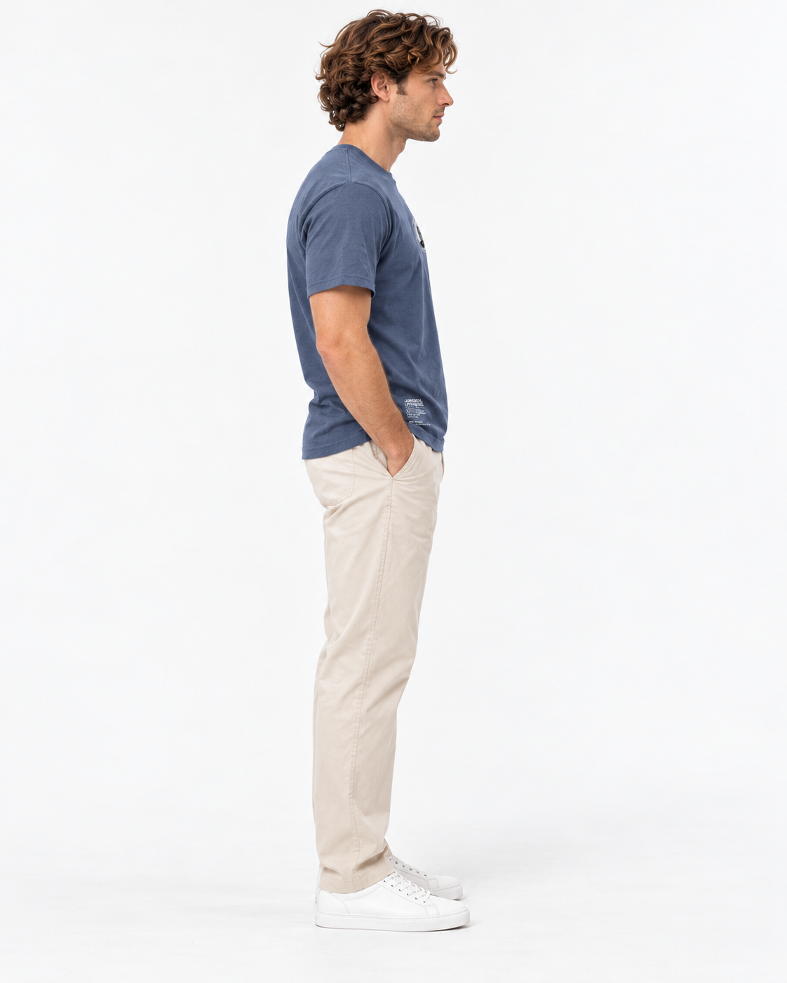 Jørgen Leth En Hommage T-Shirt Blue Grey
