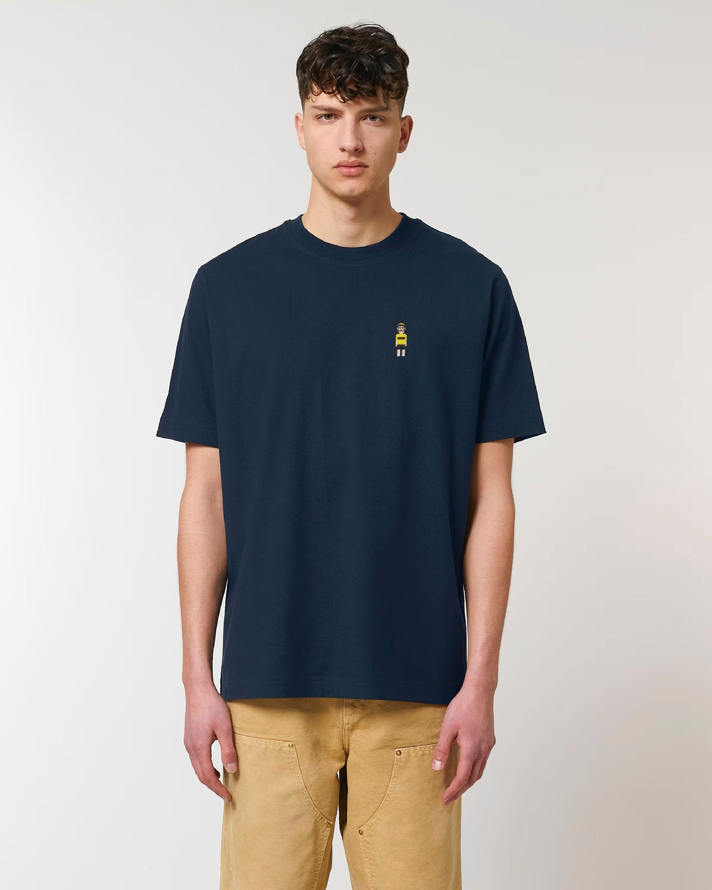 oTTo Yellow Jersey - T-Shirt Navy Blue