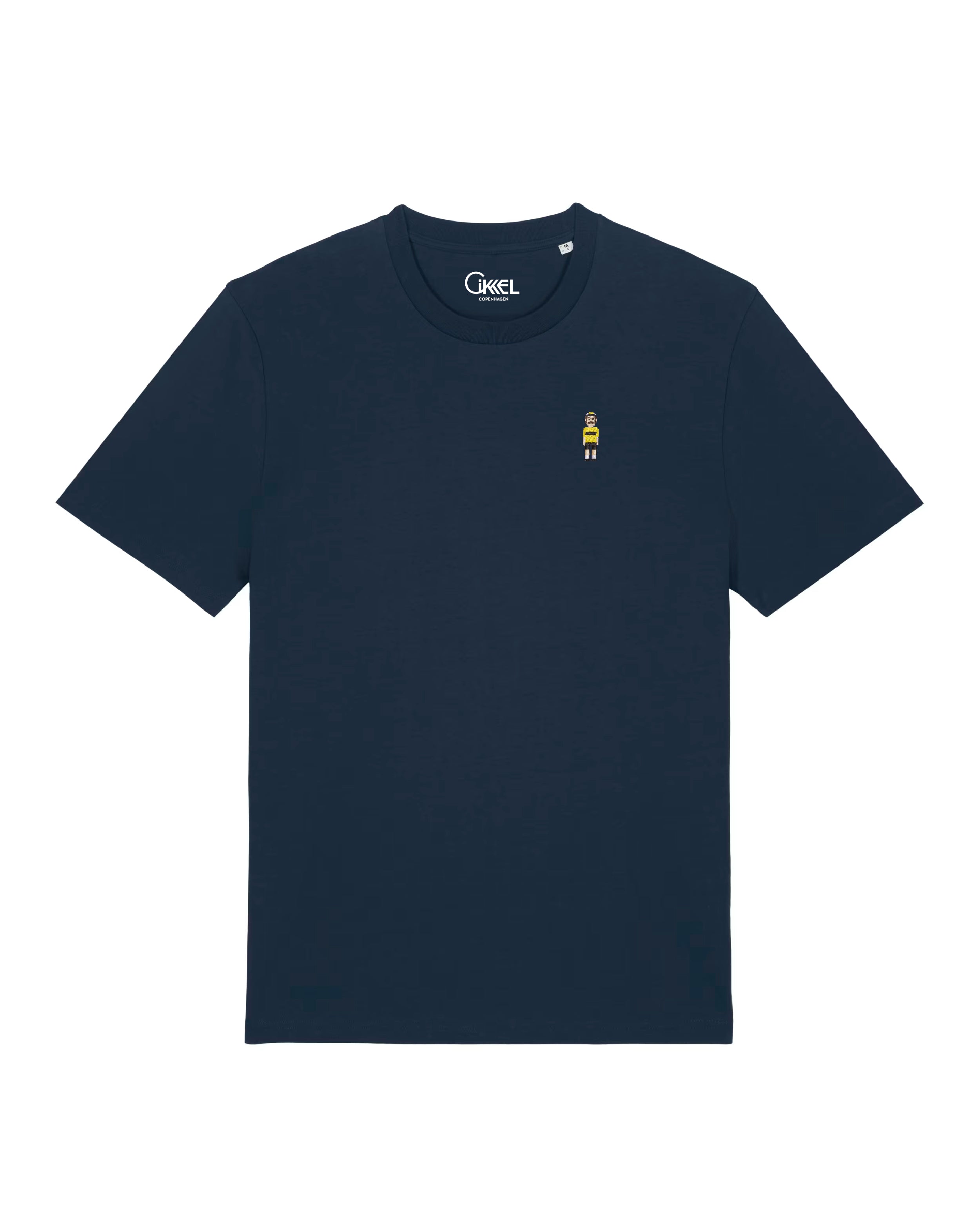 oTTo Gul Trøje - T-shirt Marineblå