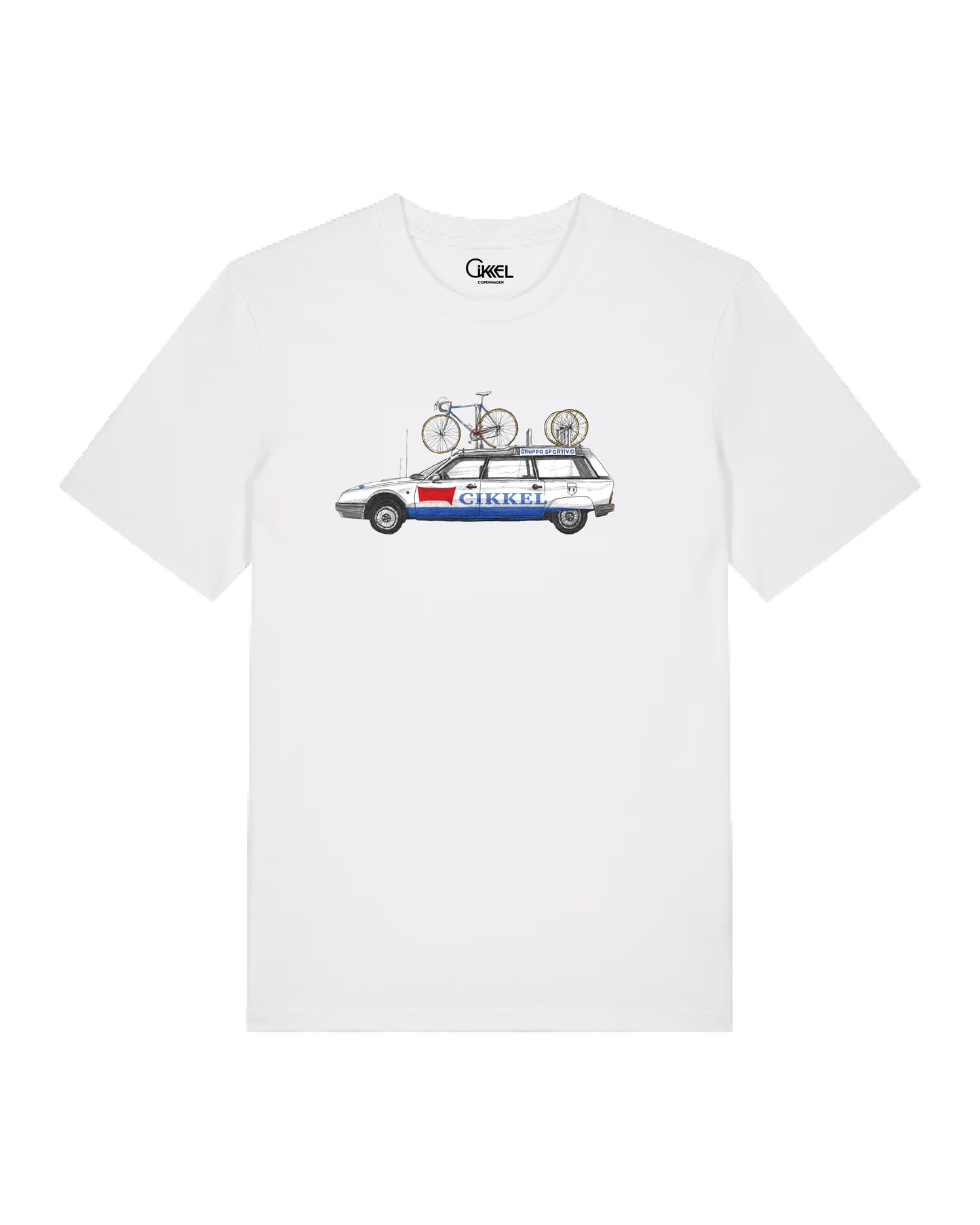 Vintage Team Car 1991 White T-Shirt