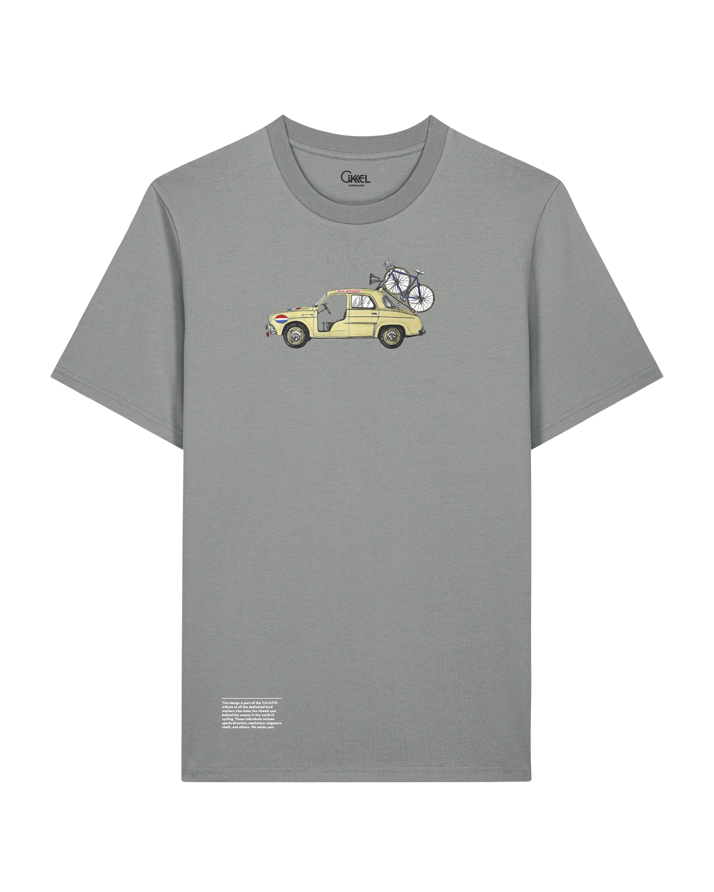 Team car Dauphine - T-Shirt Grey
