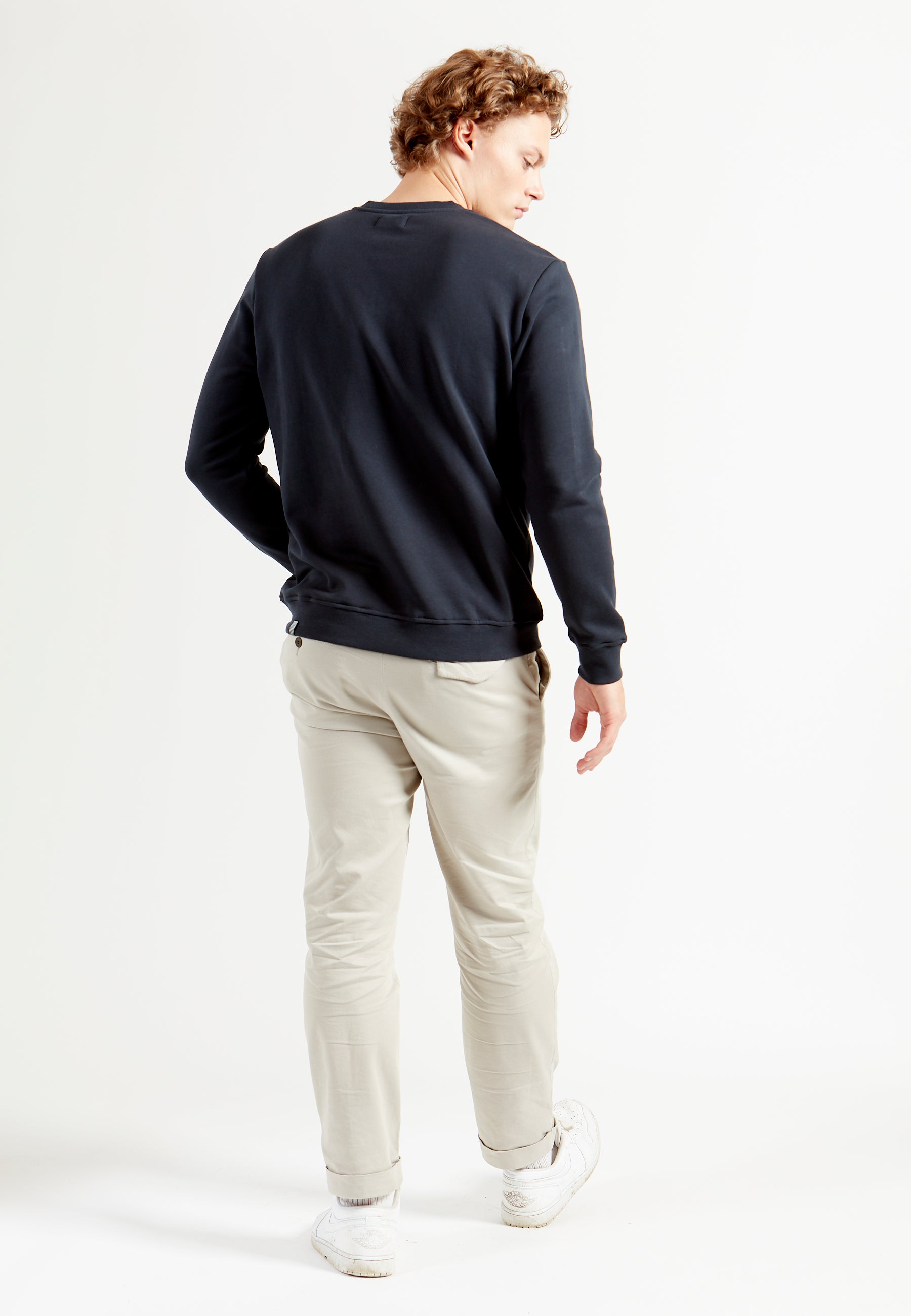 Een Uur - 49,43 Timerekordcykel Sweatshirt Navy