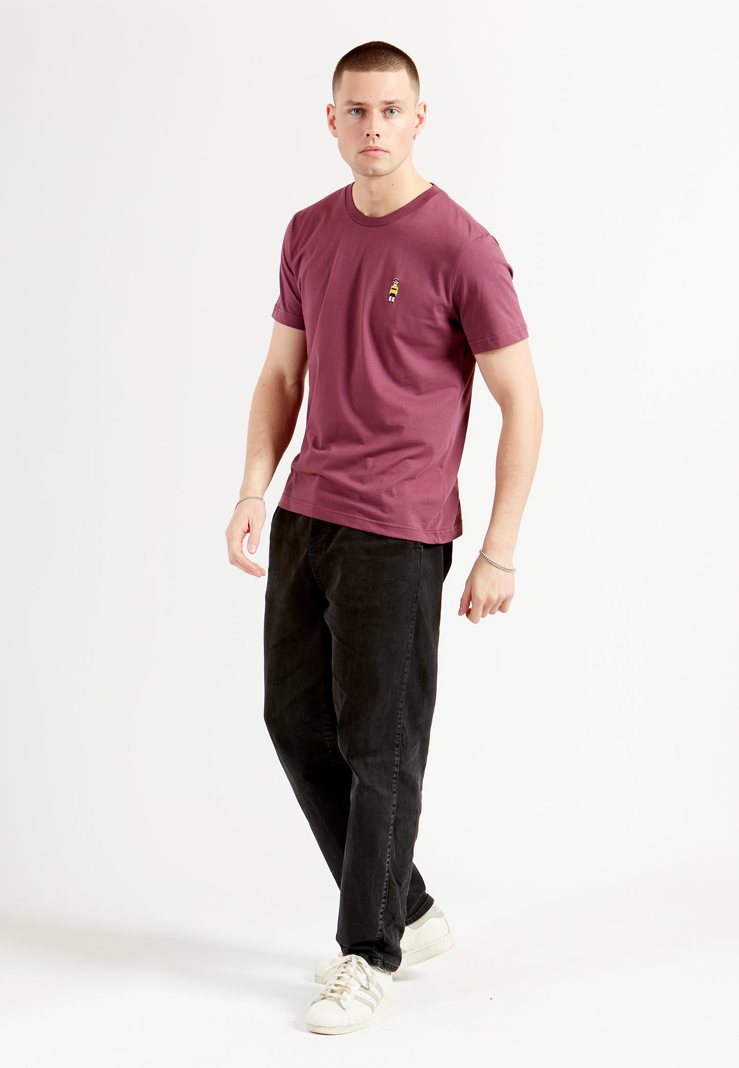 oTTo mascot - T-Shirt Burgundy