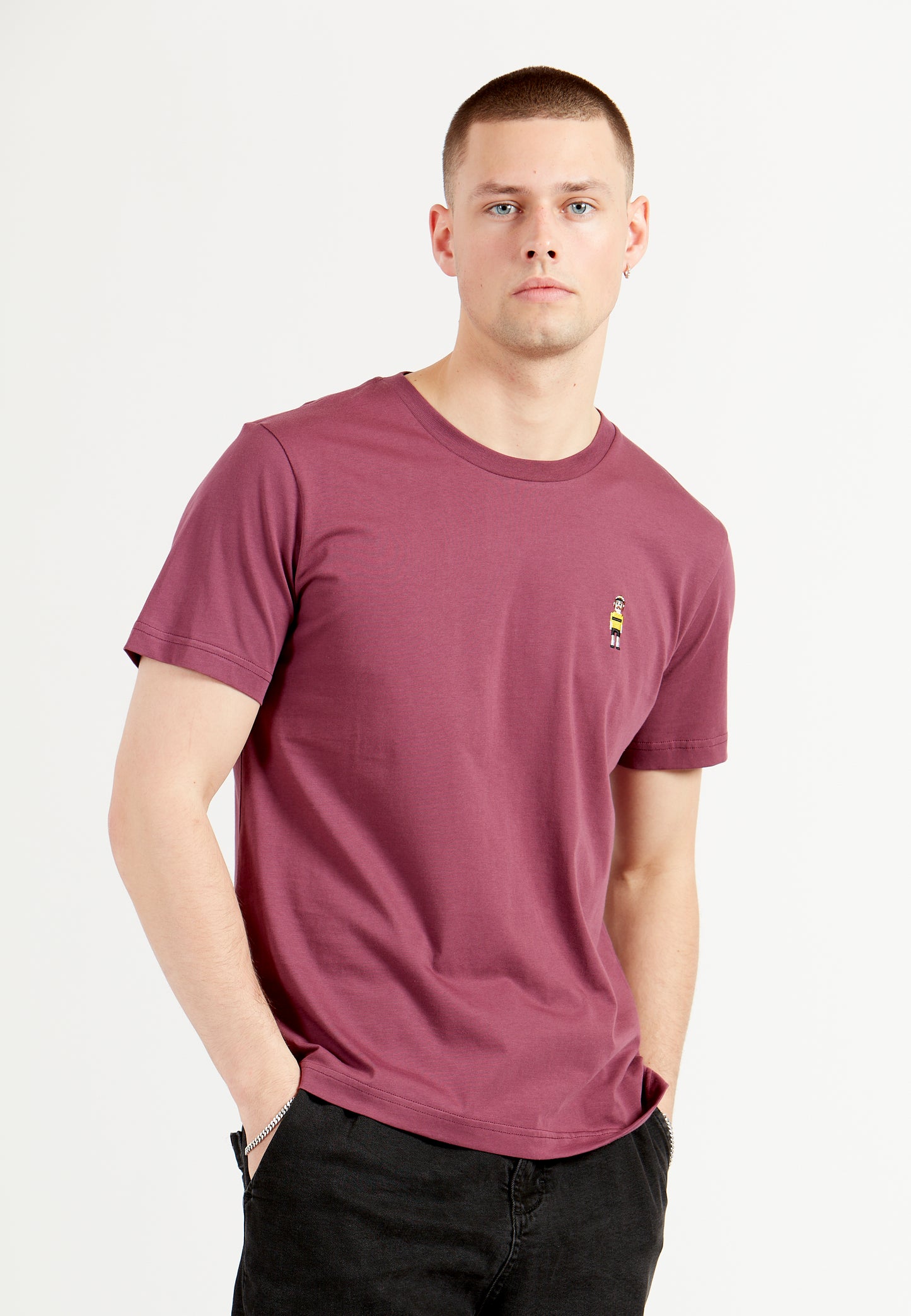 oTTo mascot - T-Shirt Burgundy