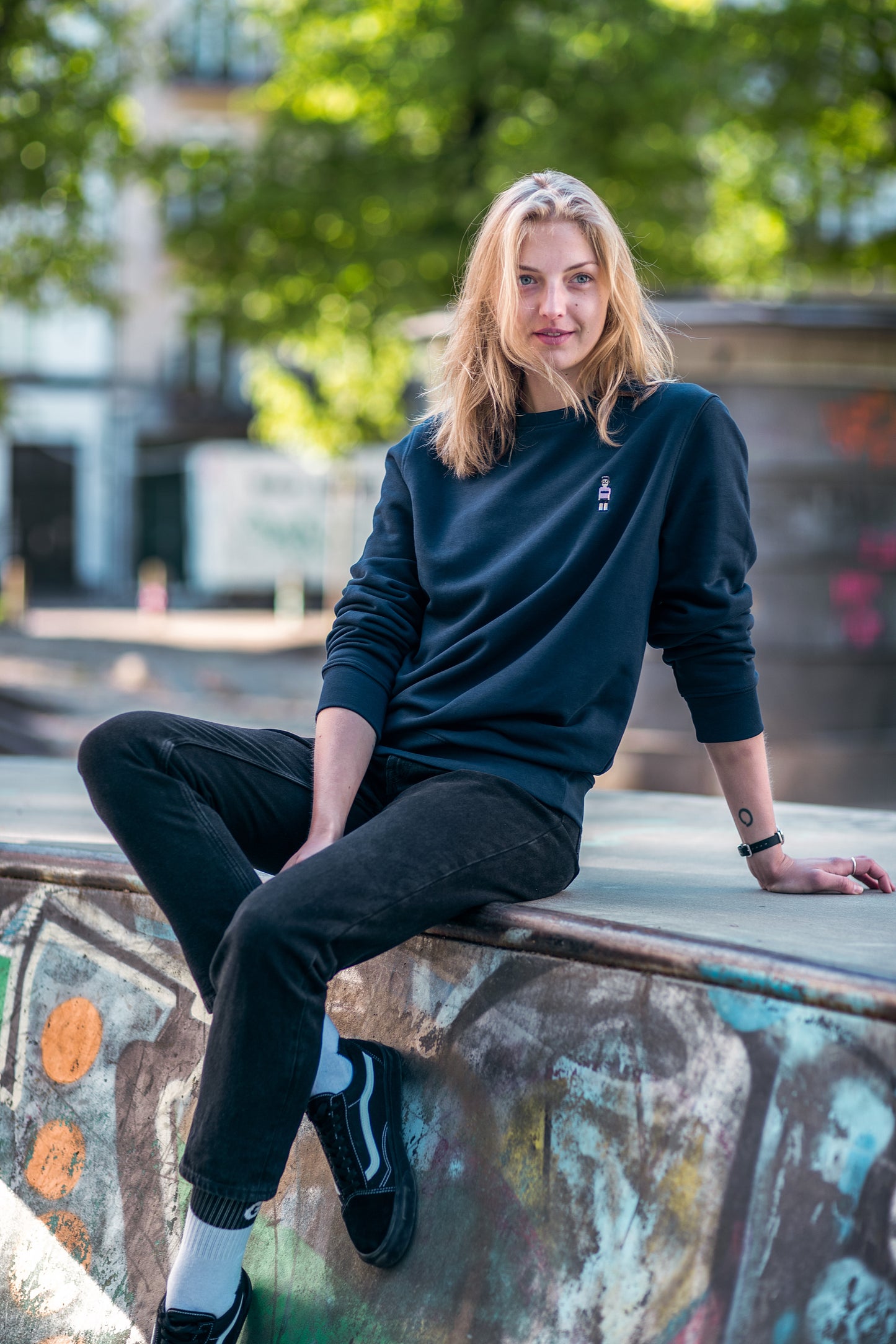 oTTo mascot - sweatshirt navy