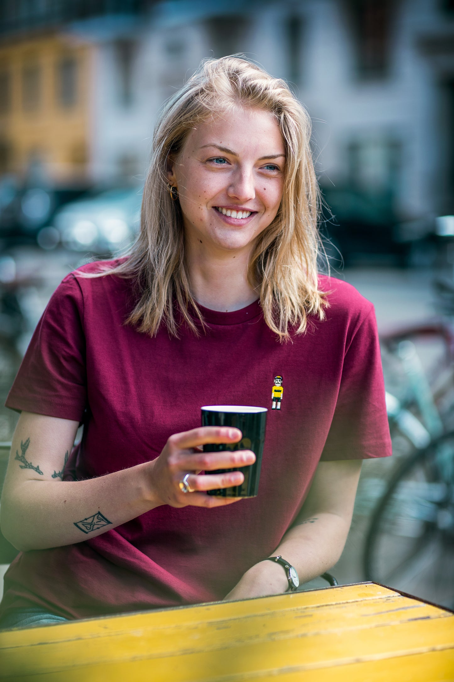 oTTo Grand Tour - T-Shirt Burgundy