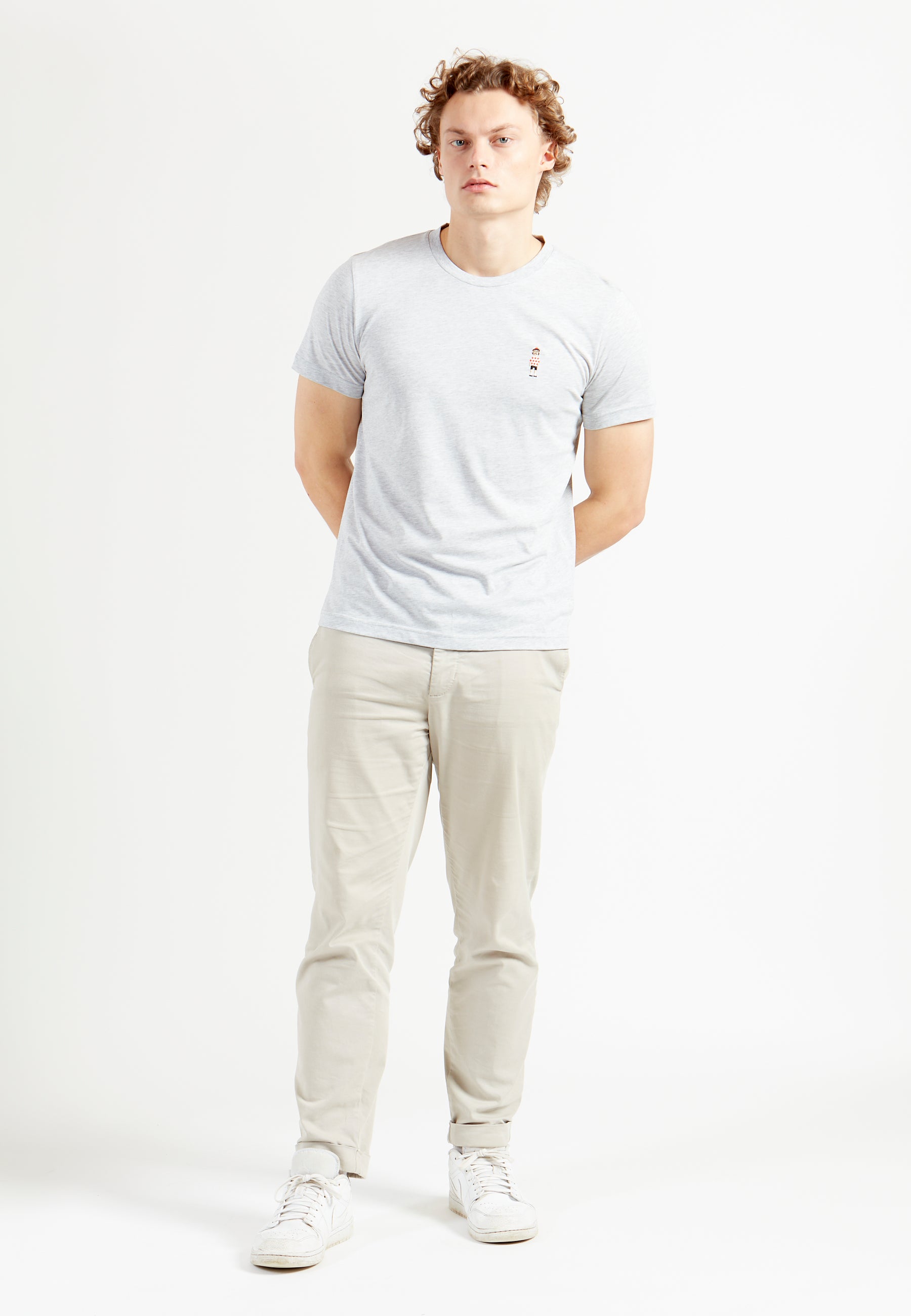 oTTo mascot Polka Dot Edition T-Shirt melange grey