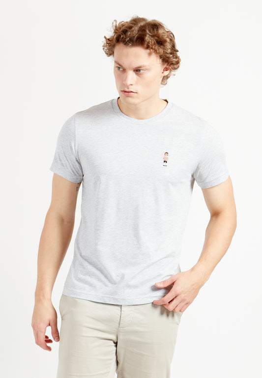 oTTo mascot Polka Dot Edition T-Shirt melange grey