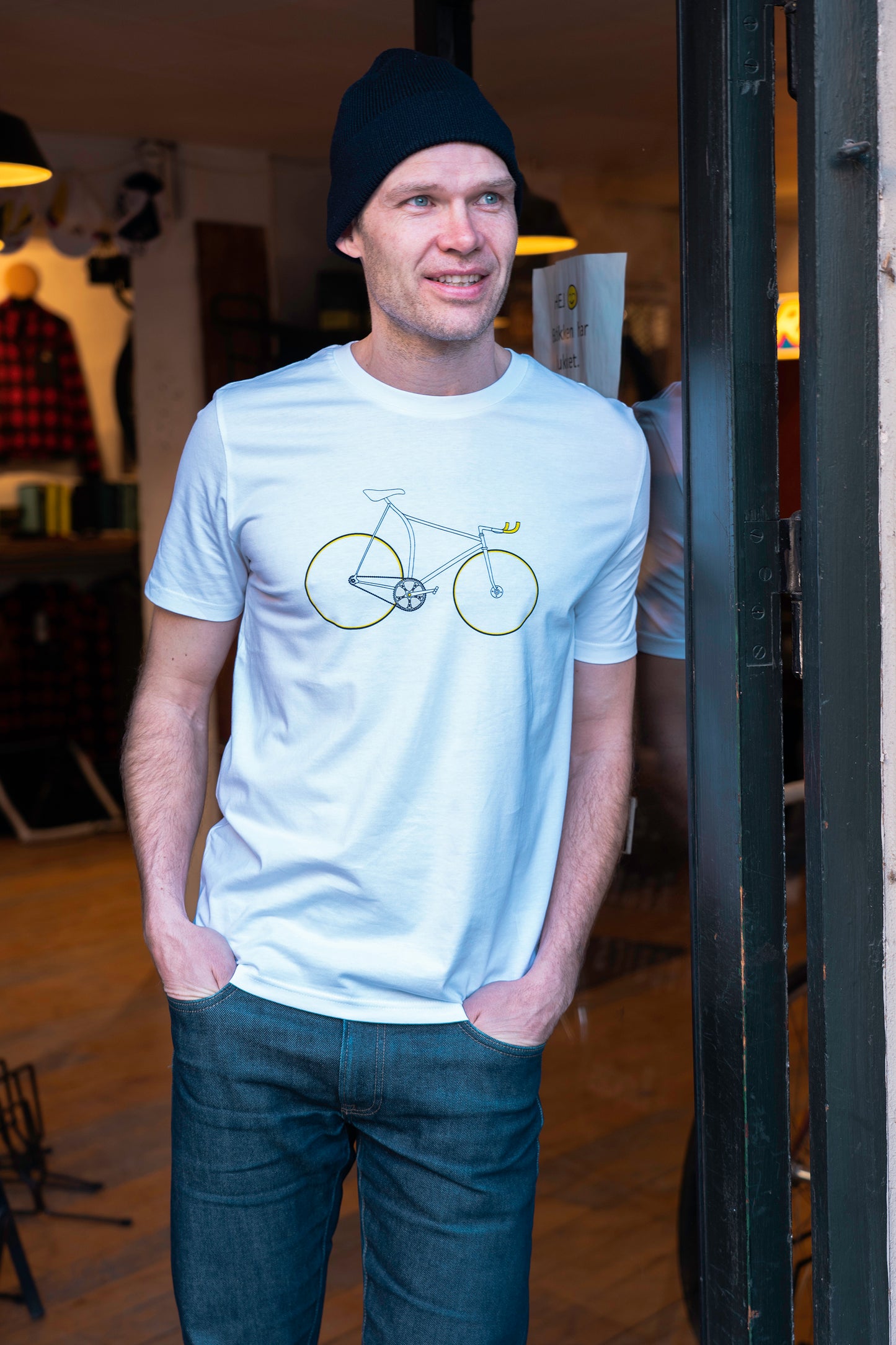 Un’ora-51.15 - hour record bike T-Shirt white