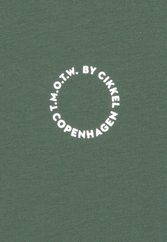 T.M.O.T.W. by Cikkel T-Shirt grøn