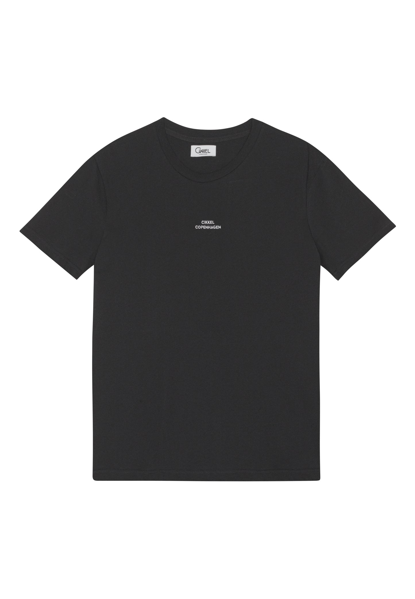 Cikkel Copenhagen broderi logo T-Shirt sort