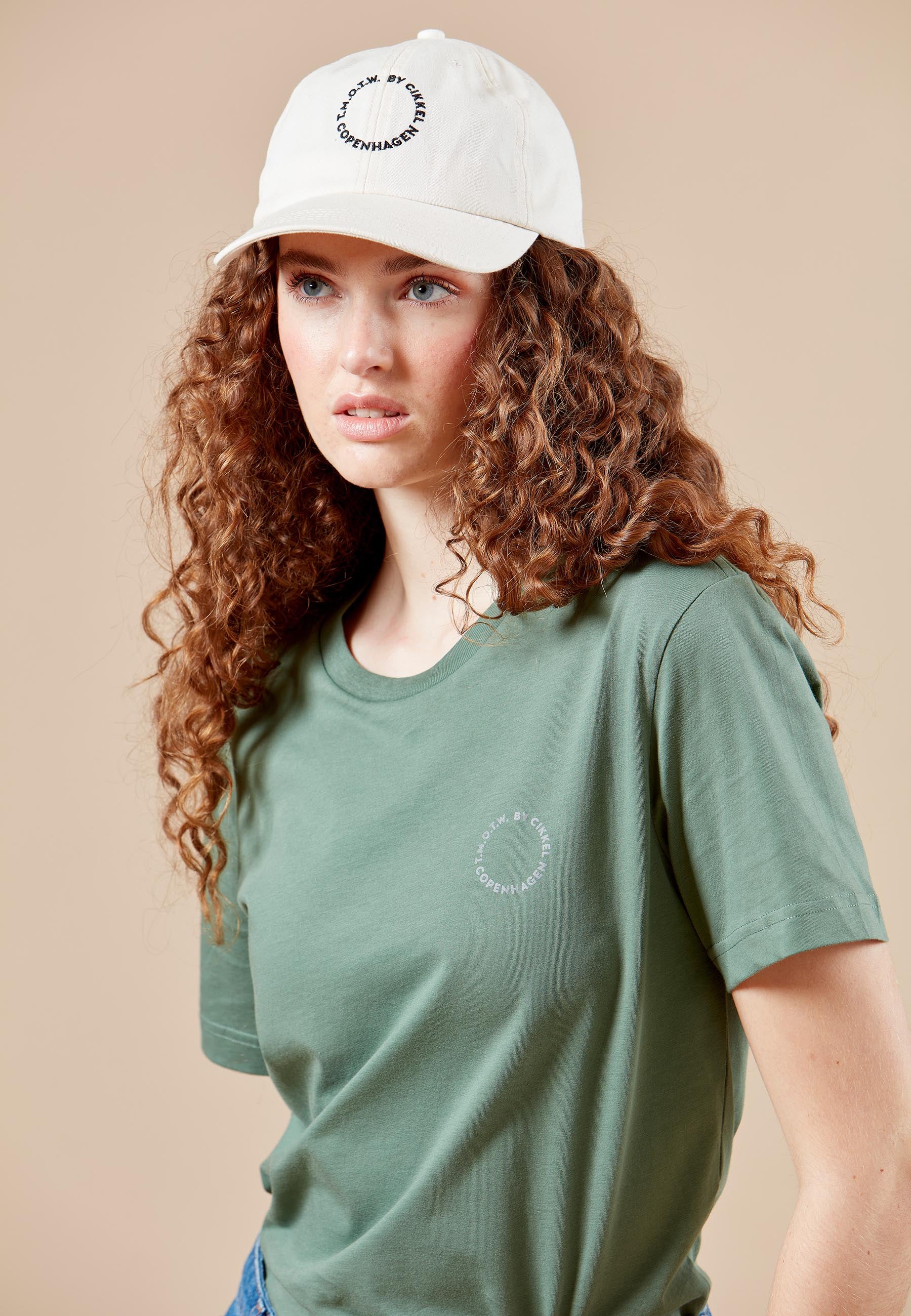 Logo Cap - The Movement On Two Wheels (TMOTW) by Cikkel, beige