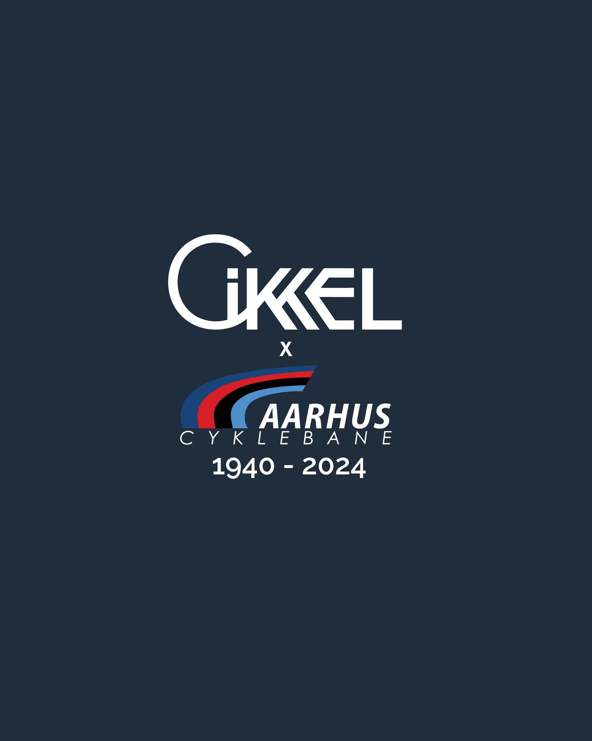 Aarhus Cyklebane x Cikkel - T-Shirt - Navy