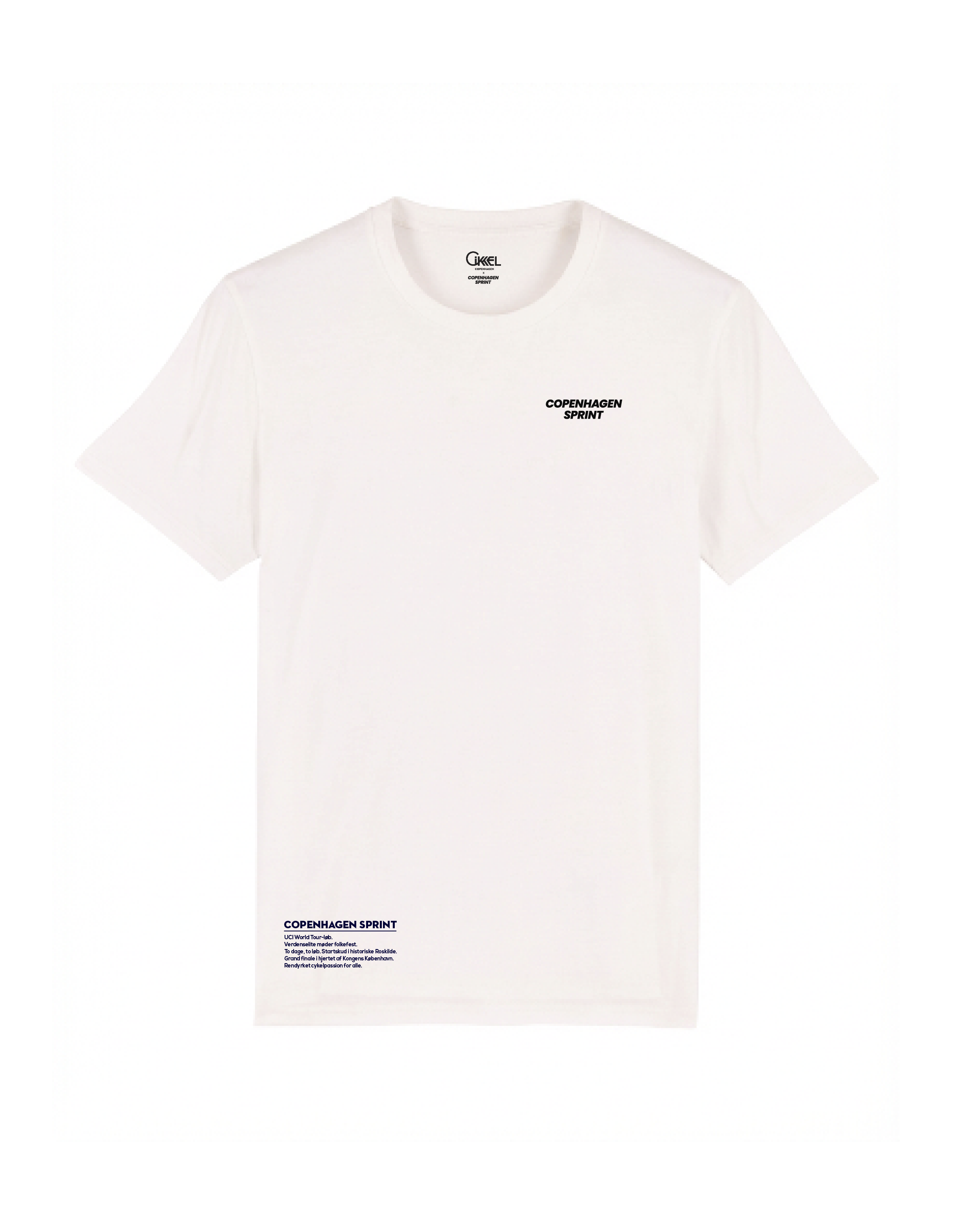 Copenhagen Sprint x Cikkel Copenhagen - T-Shirt Off-White