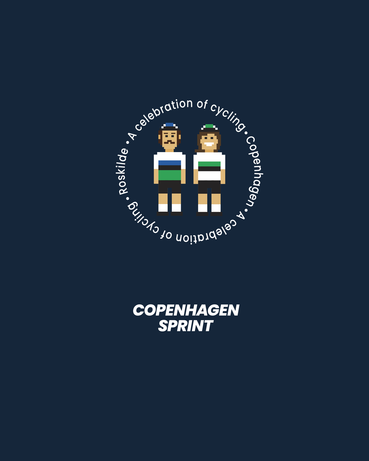 Copenhagen Sprint Jerseys - T-Shirt Navy