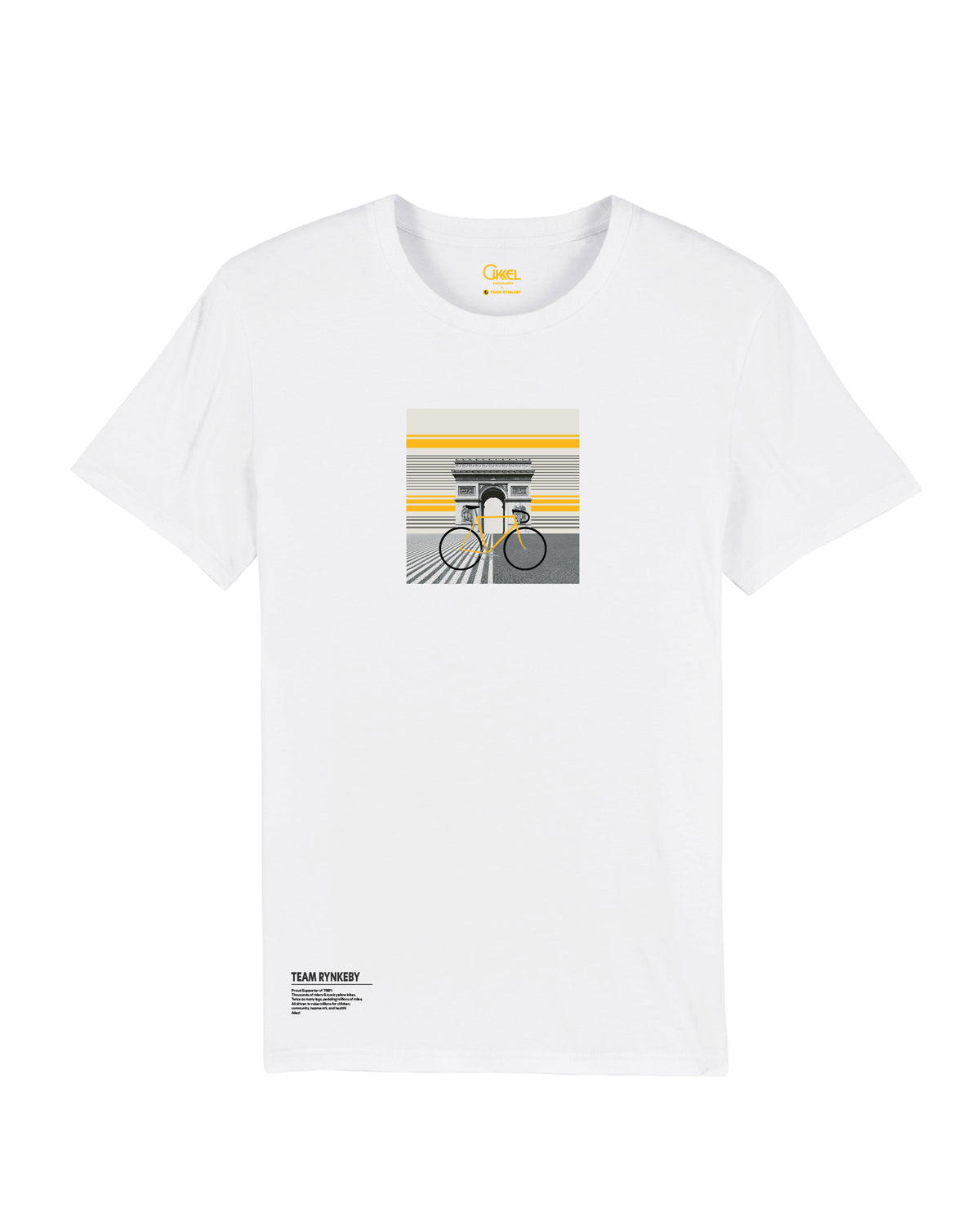 Team Rynkeby 2026 Hvid T-shirt