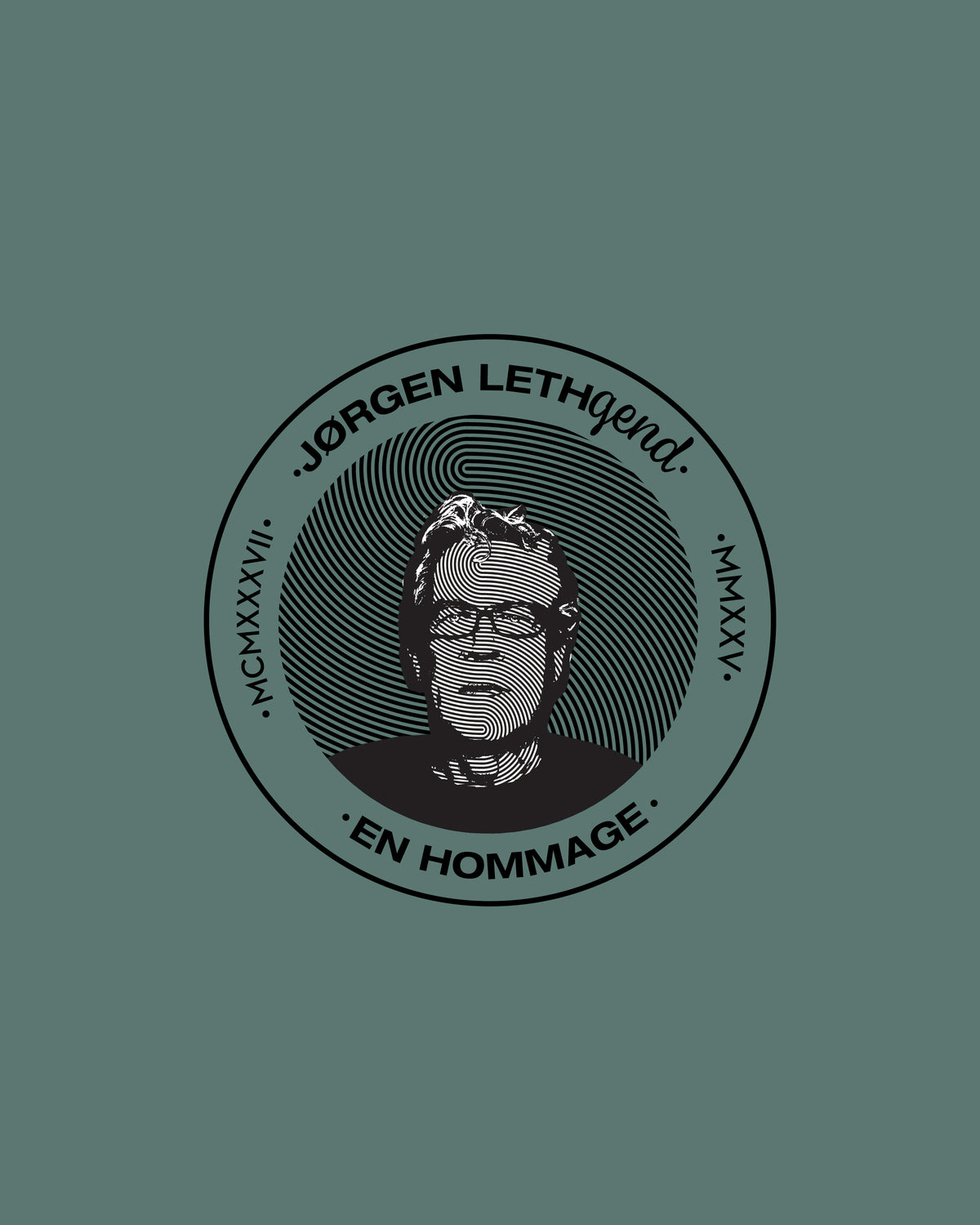Jørgen Leth En Hommage T-Shirt Green