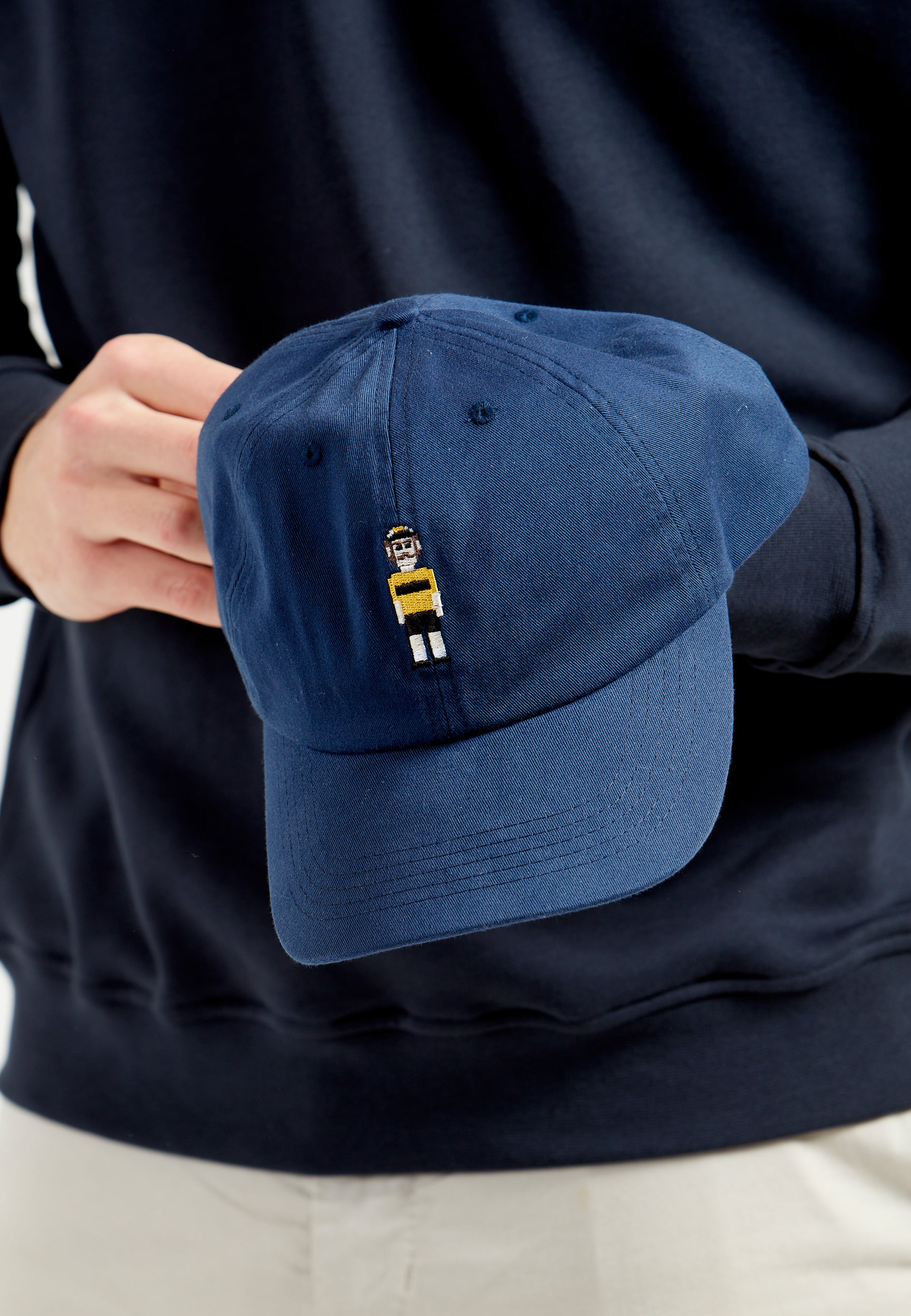 oTTo gul trøje -kasket navy