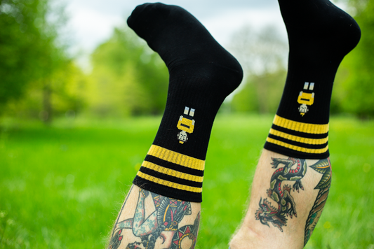 oTTo sport socks black/yellow