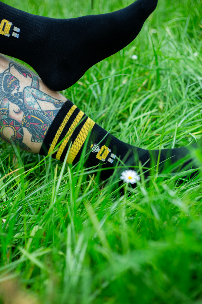 oTTo sport socks black/yellow