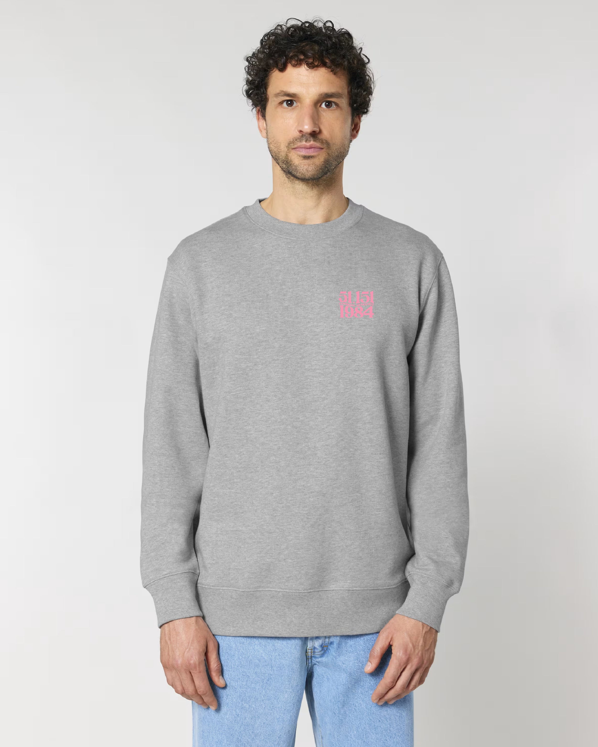 Lo Sceriffo 1984 sweatshirt melange grå