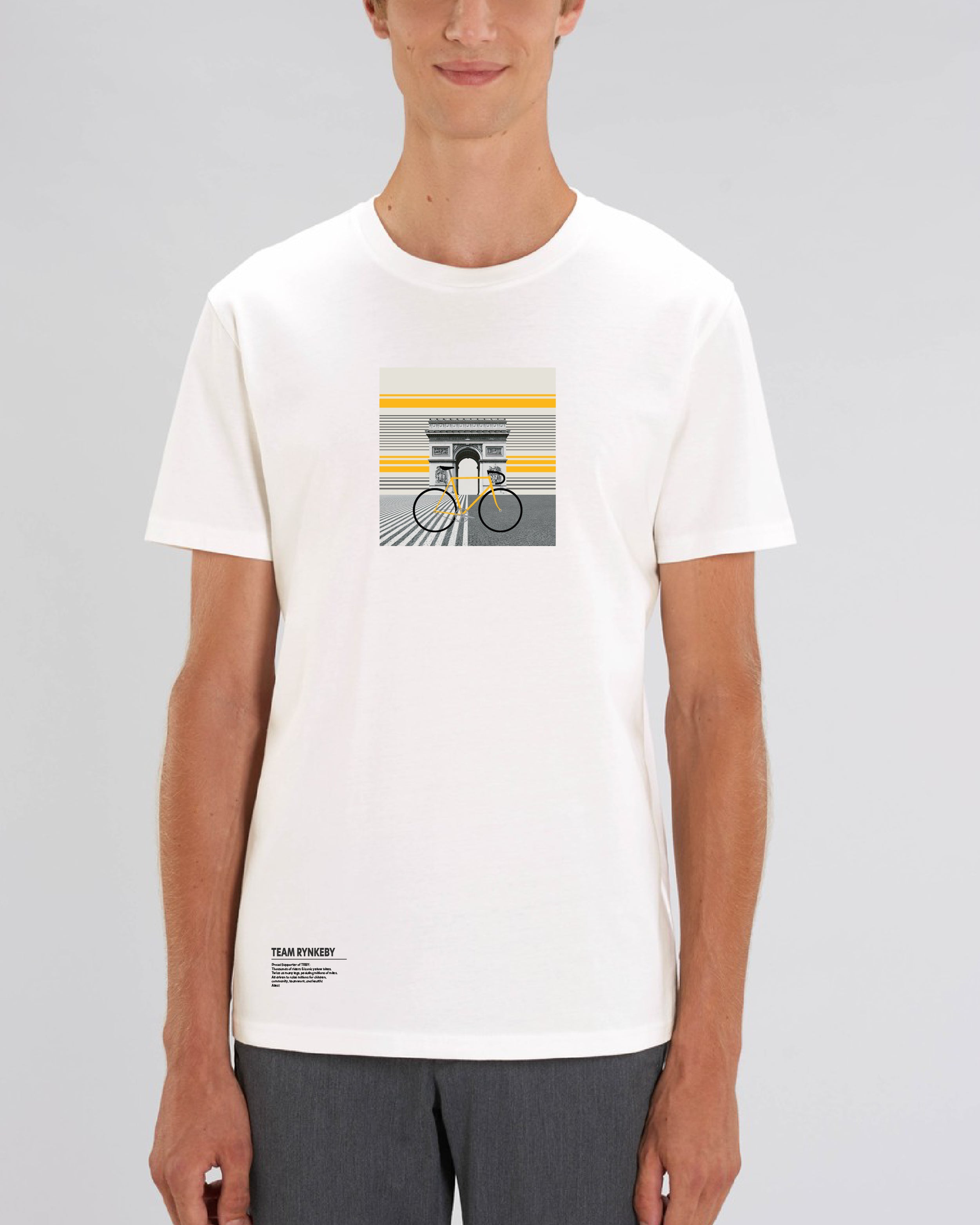 Team Rynkeby 2026 Hvid T-shirt