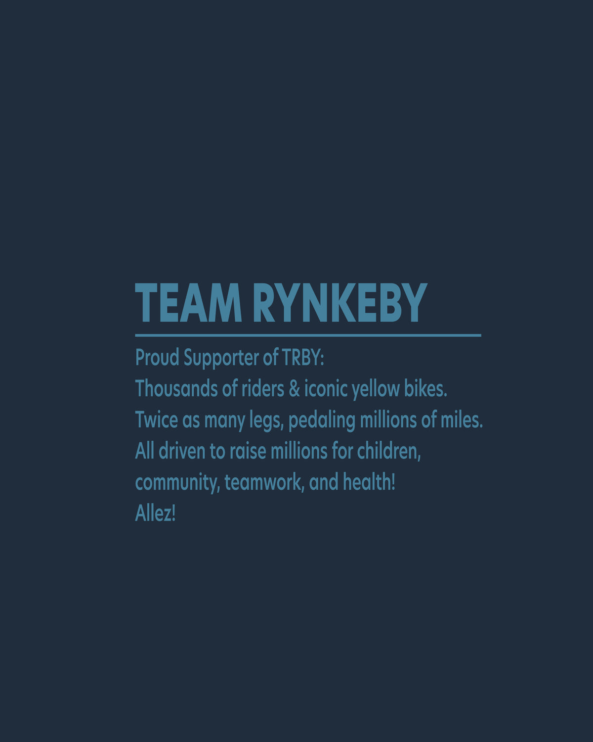 Team Rynkeby x Cikkel Copenhagen