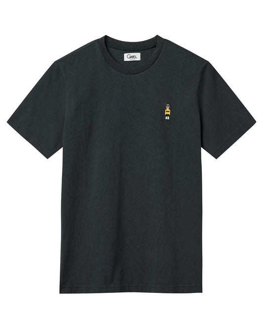 oTTo Gul - T-Shirt Marineblå