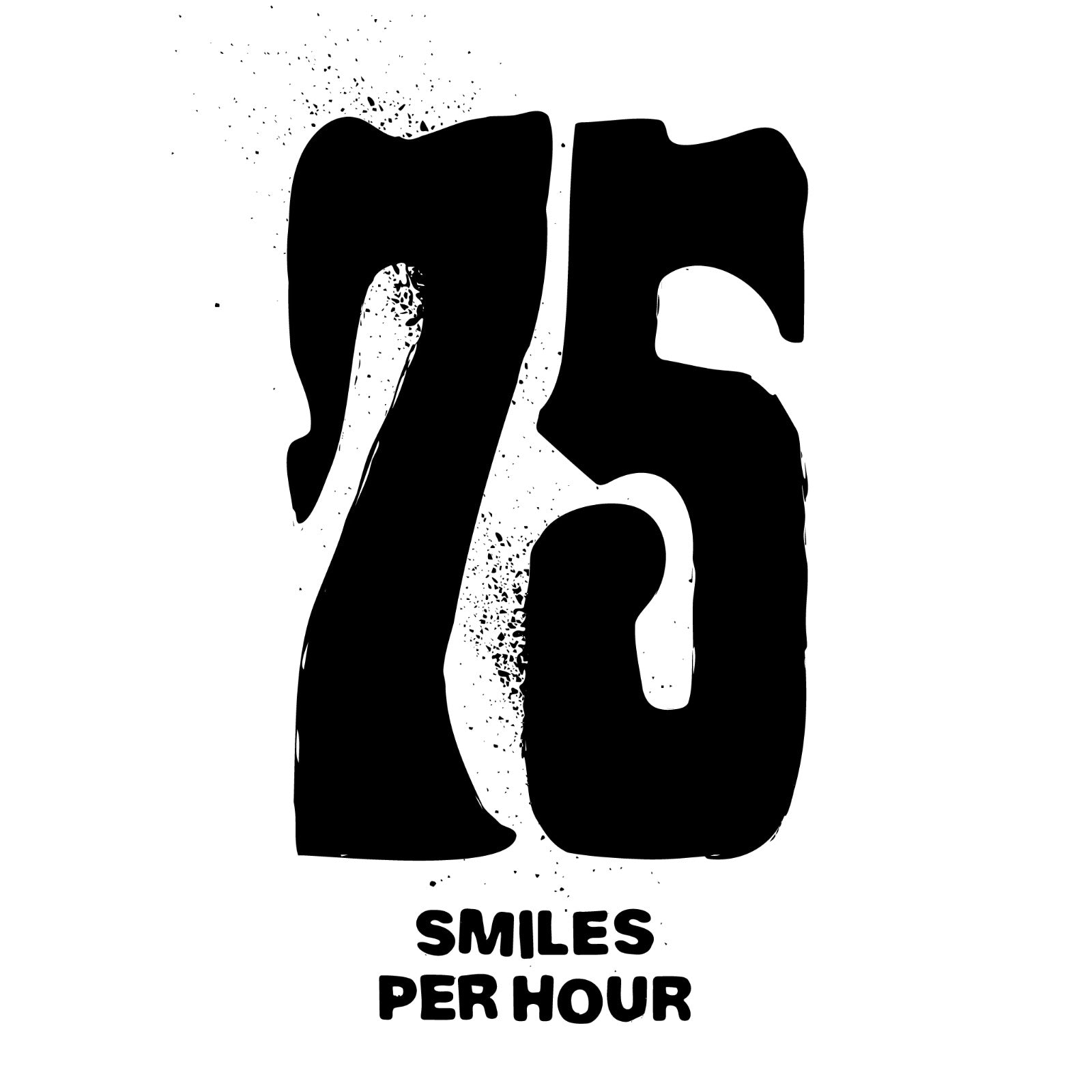 75 Smiles per Hour - T-Shirt- Brown