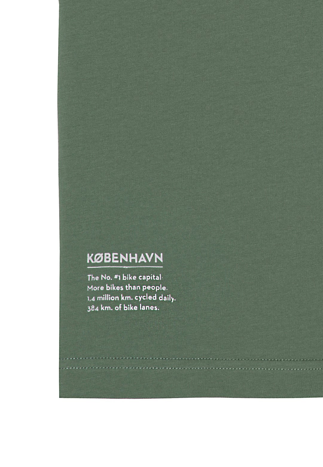 Copenhagen bike capital T-Shirt grøn