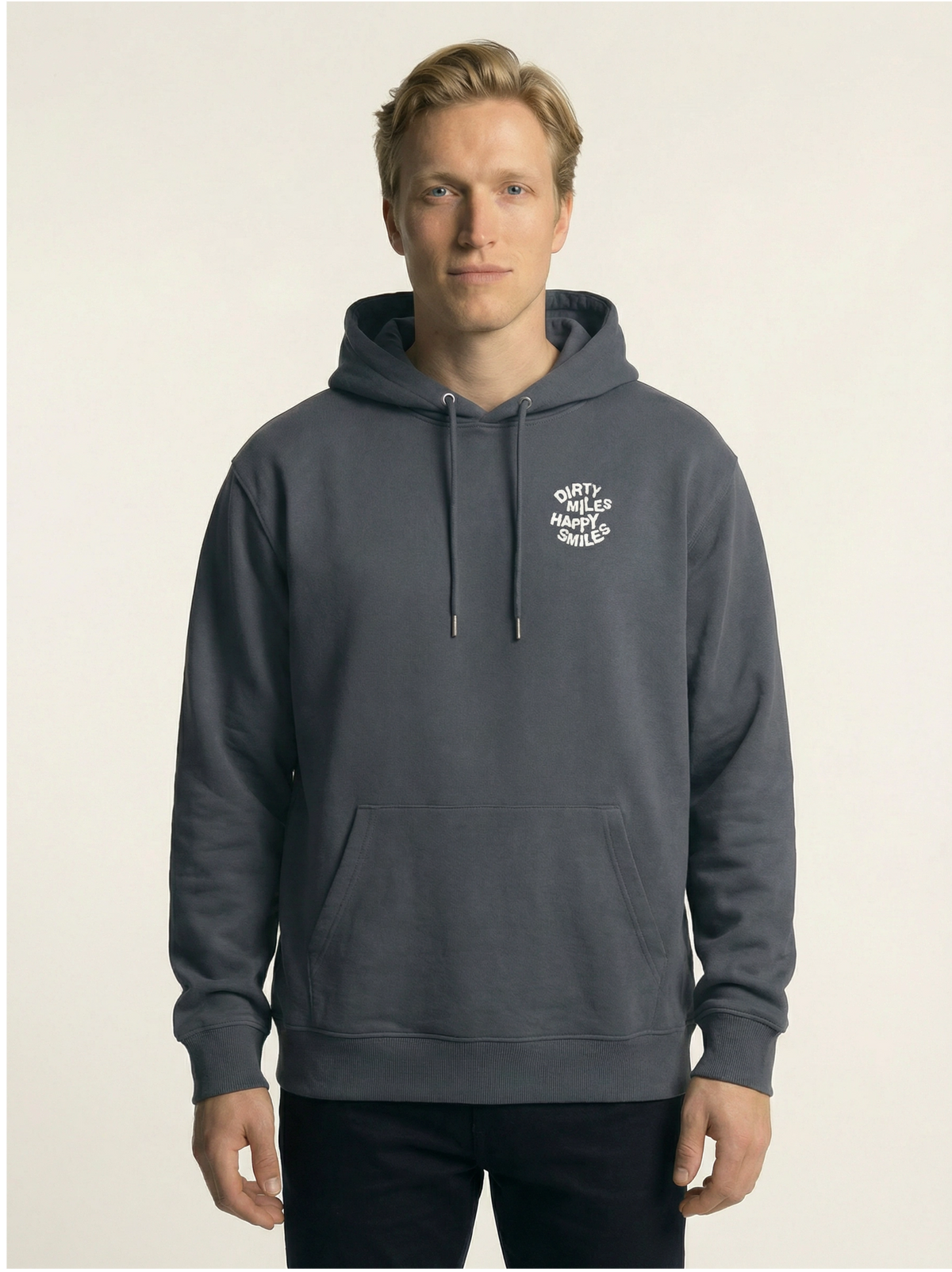 75 Smiles per Hour - Hoodie - Blue Grey