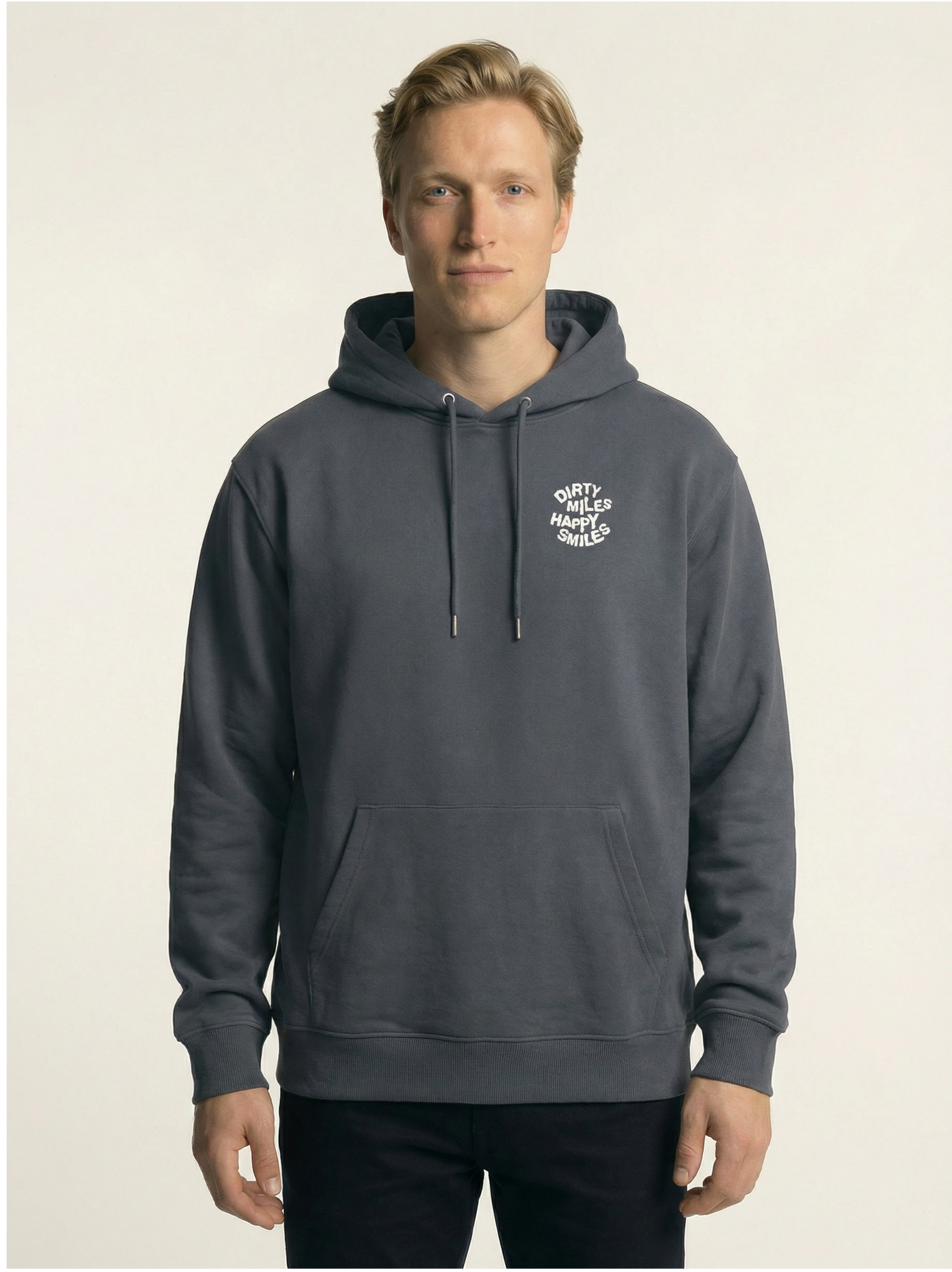 75 Smiles per Hour - Hoodie - Blue Grey