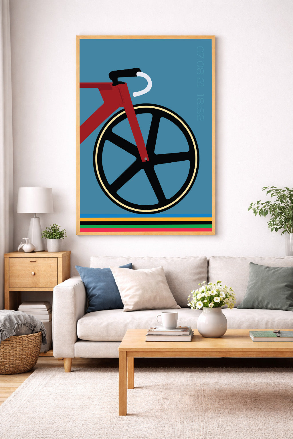 Mørkøv Tokyo 2021 Bike - steel blue