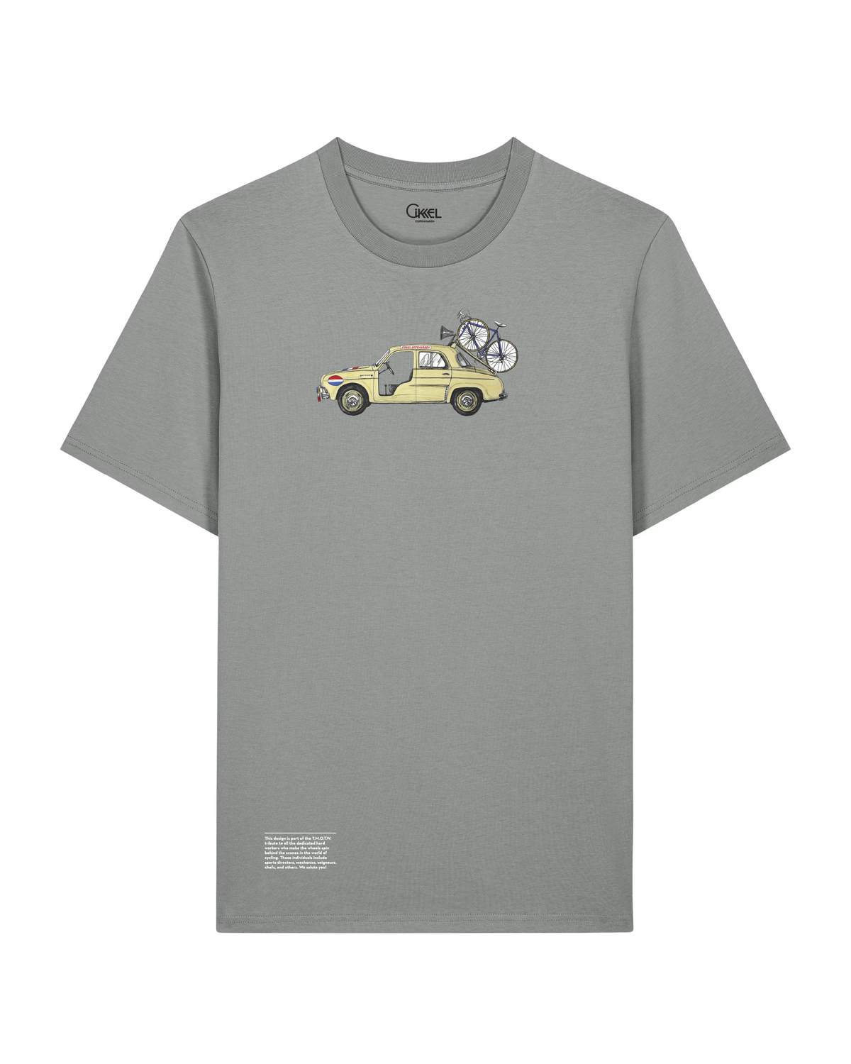 Team car Dauphine - T-Shirt Grey