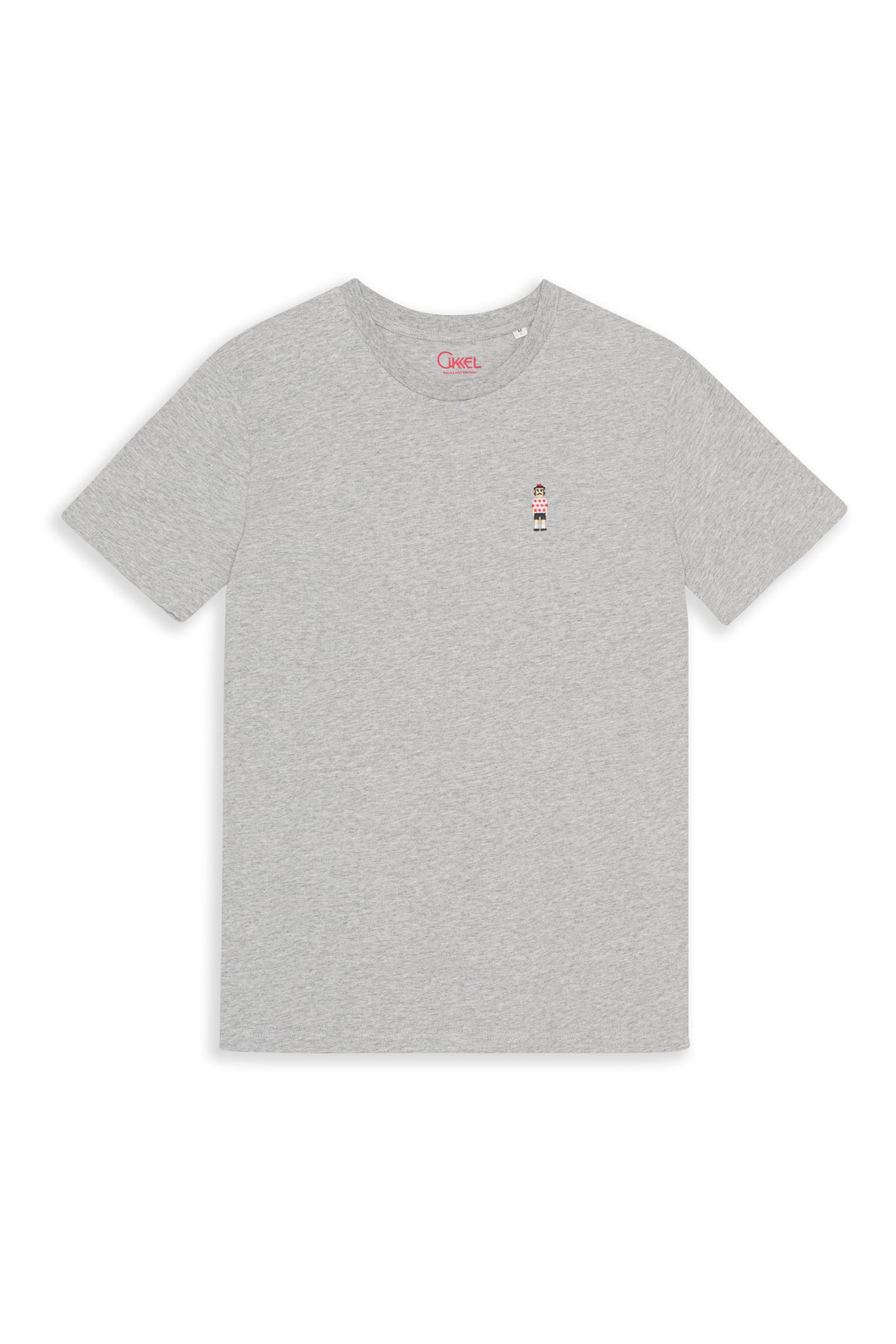 Polka Prikket bjergjersey - T-shirt Melange Grå