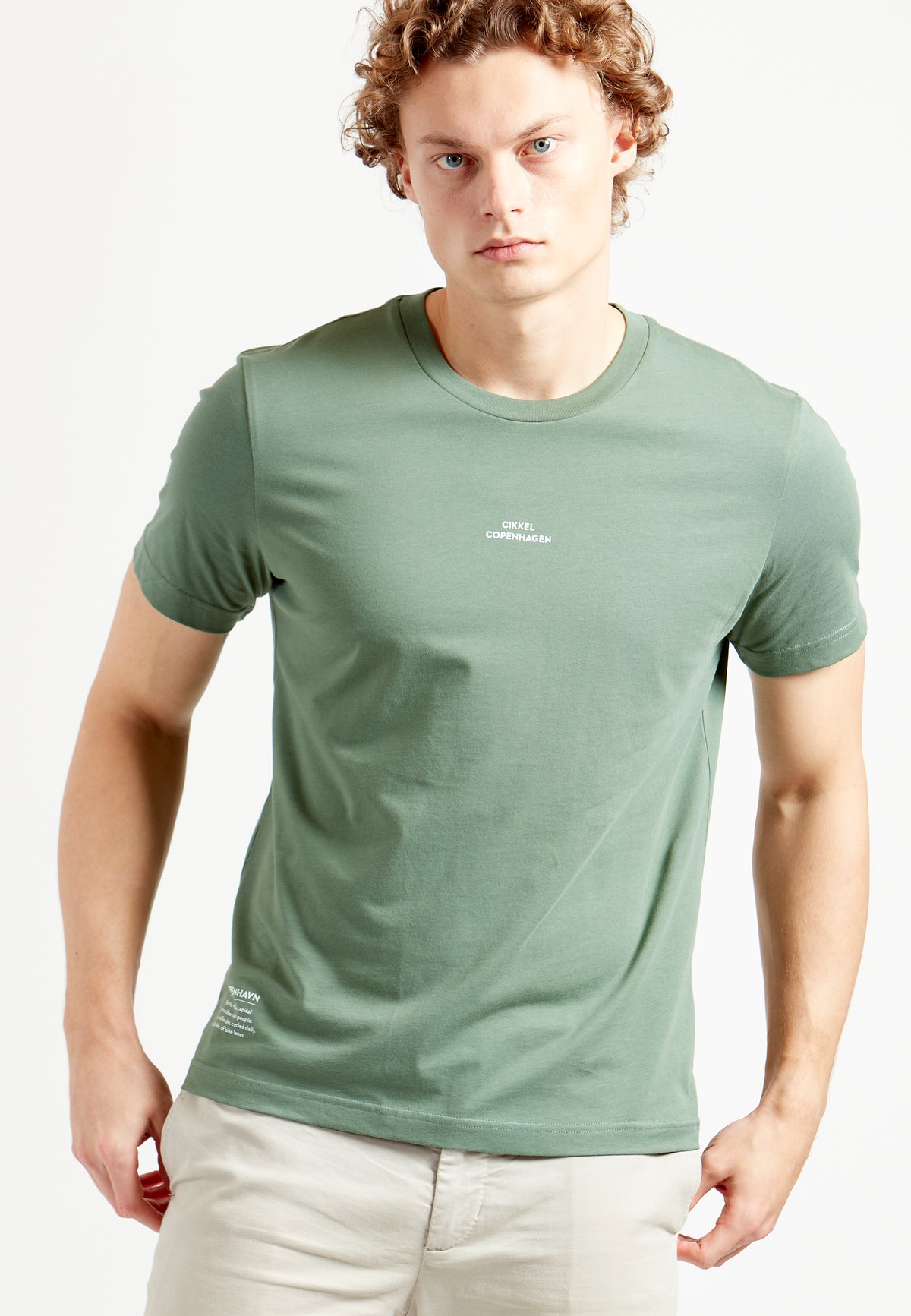 Copenhagen bike capital T-Shirt grøn