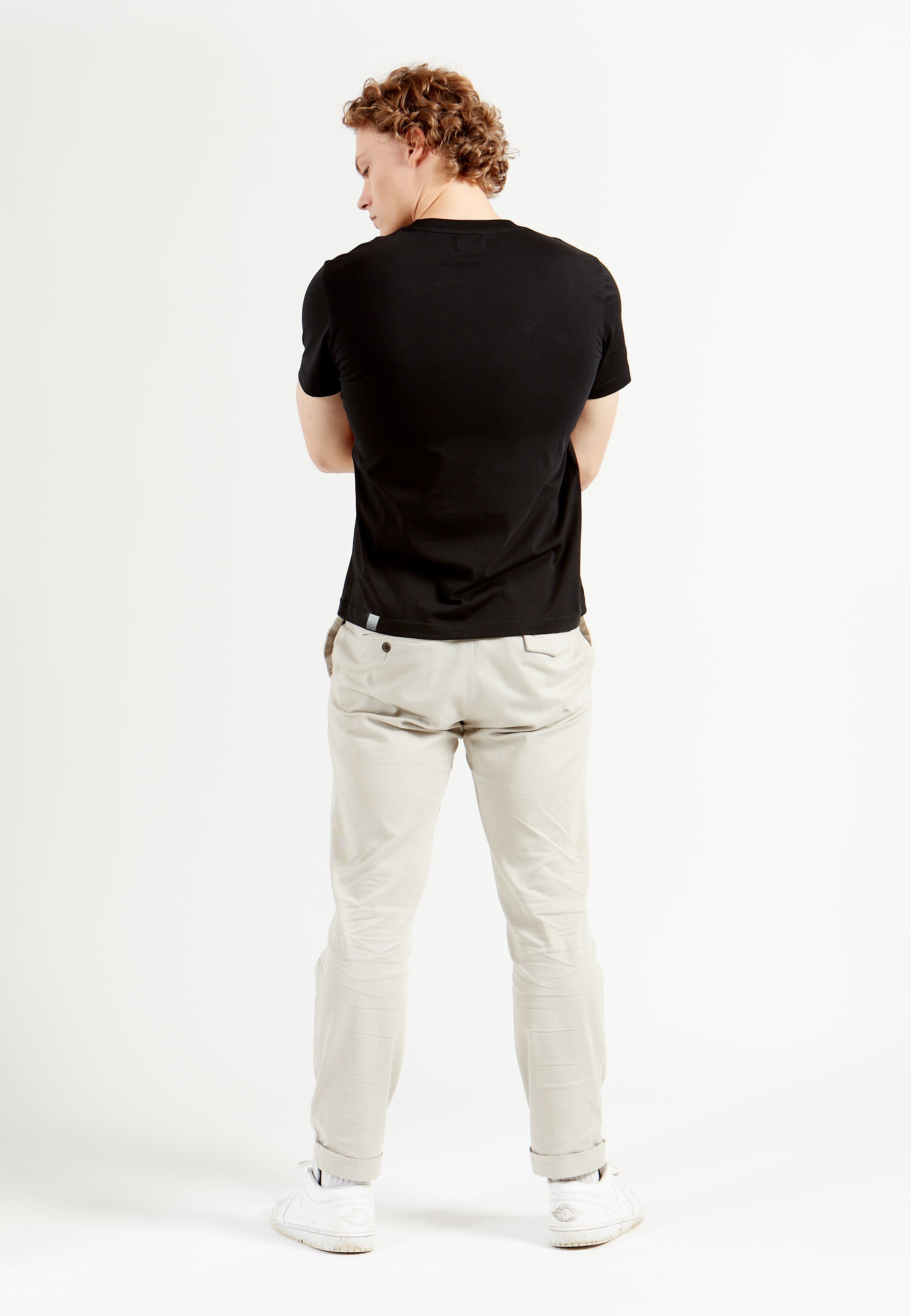 Cikkel Copenhagen broderi logo T-Shirt sort