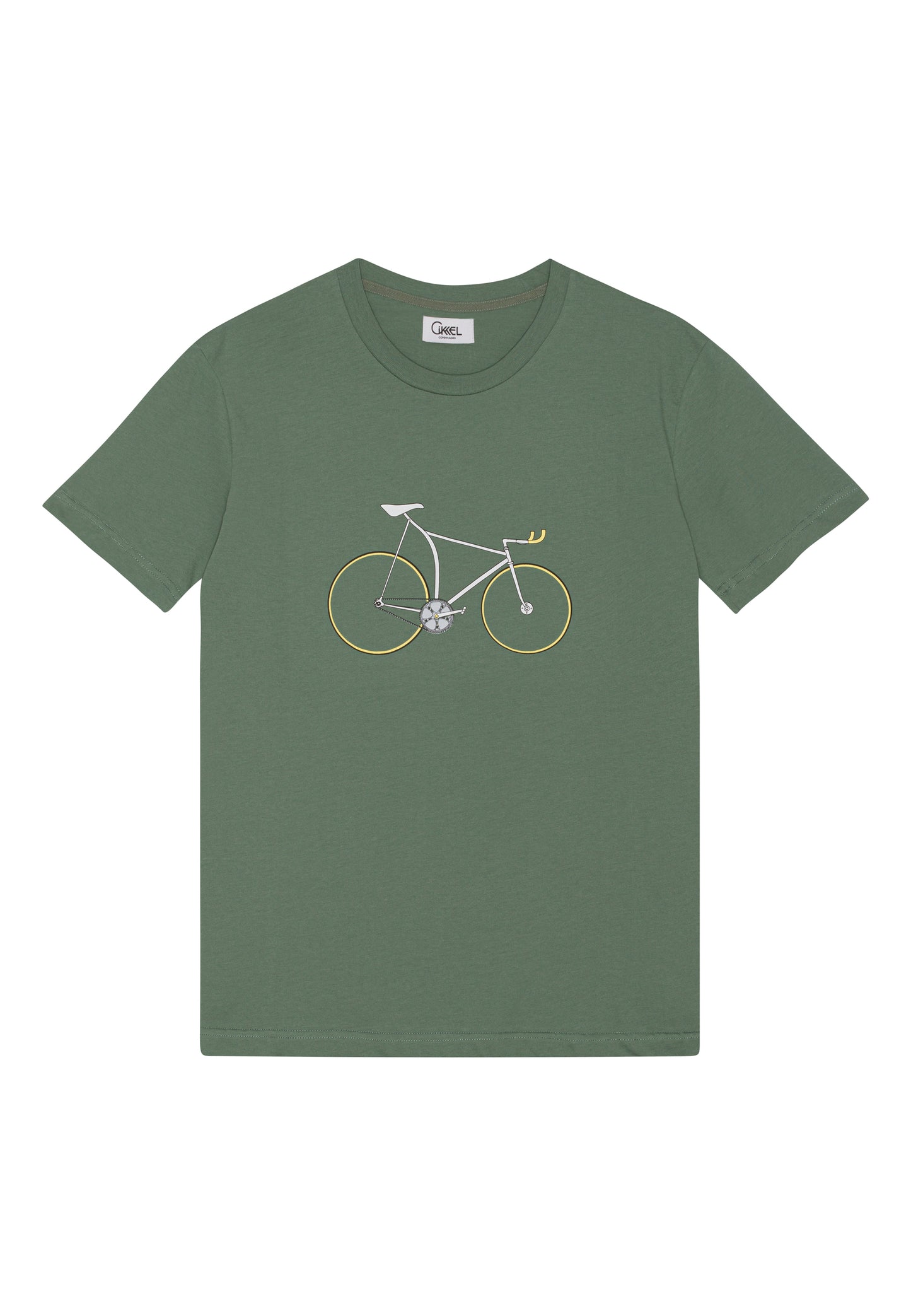 Un'ora-51.15 timerekordcykel T-Shirt grøn